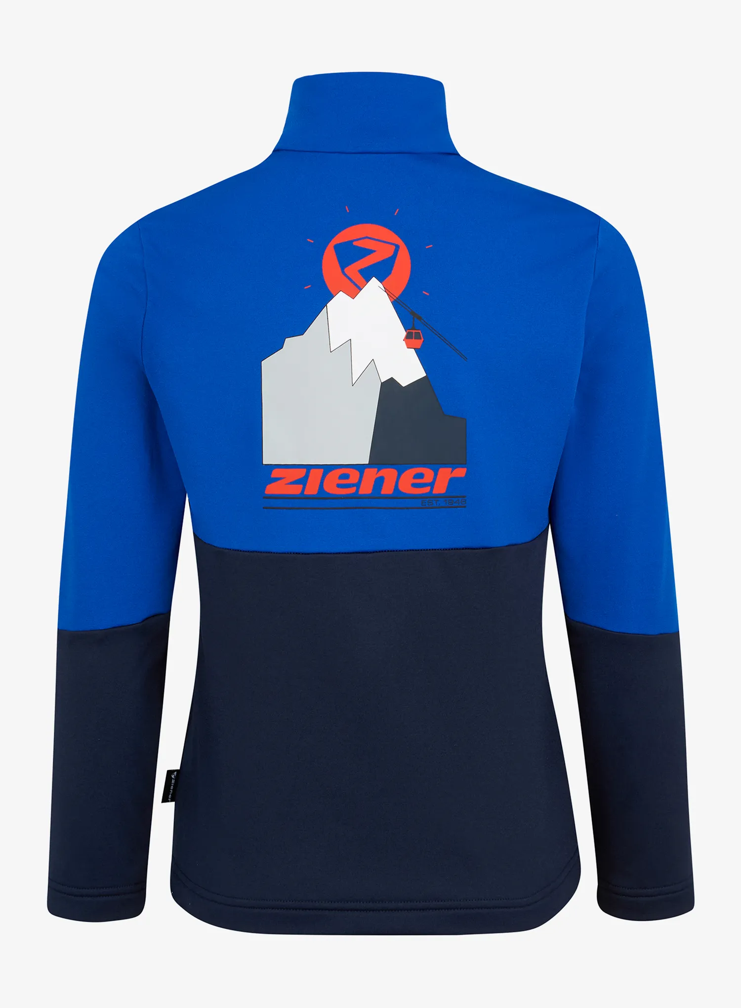 Кофта дитяча Ziener Jarps Midlayer - dark navy