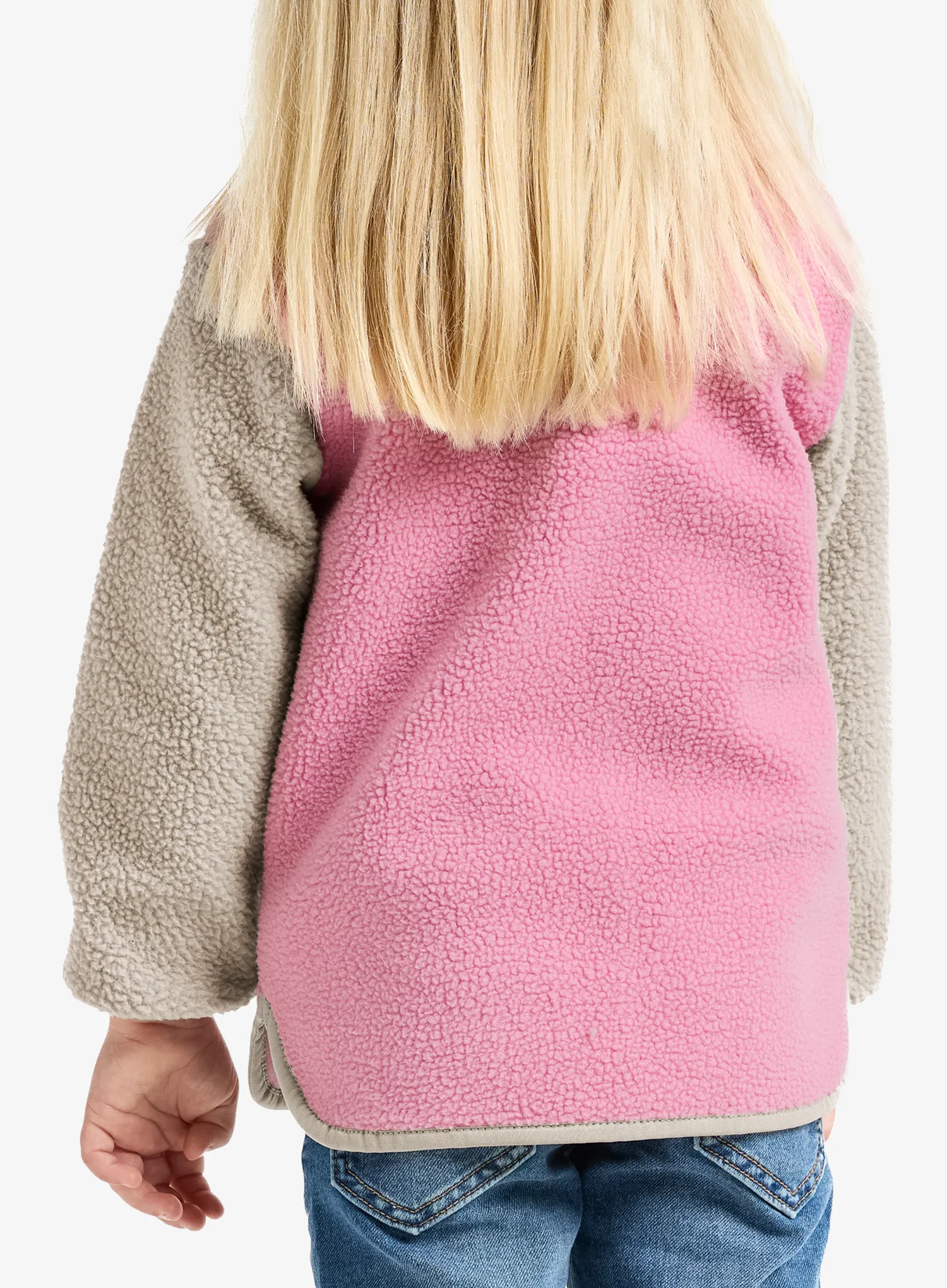Кофта дівчача Didriksons Anten Fullzip - light heather pink