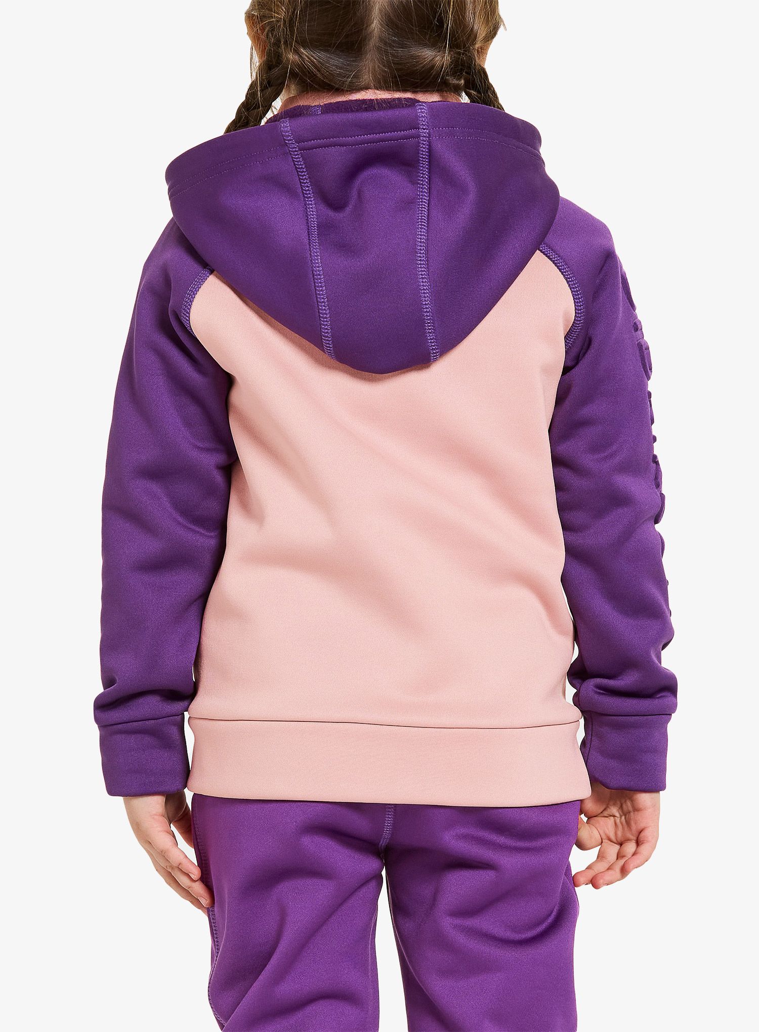 Кофта дівчача Didriksons Corin Full Zip - dusty pink