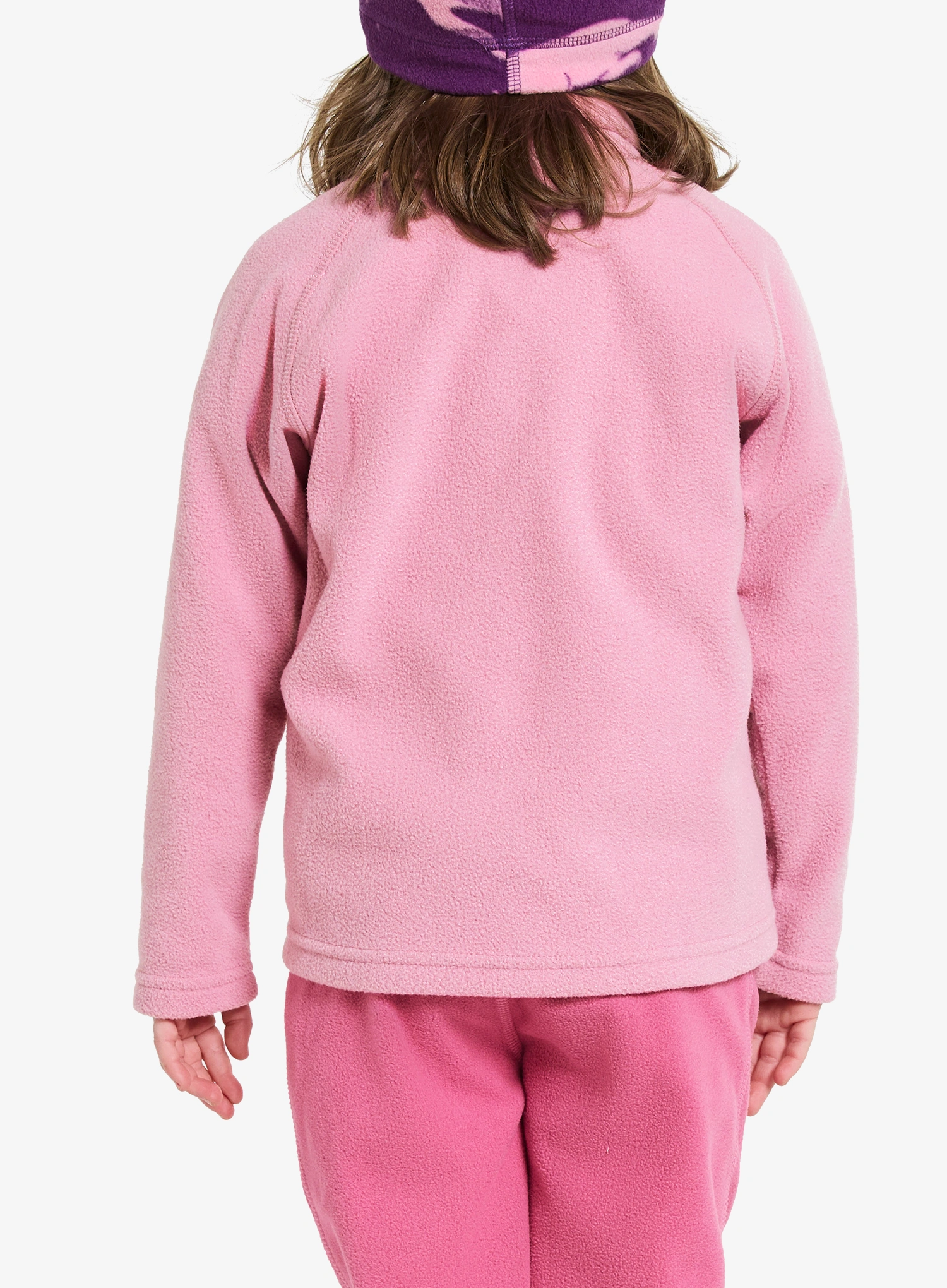 Кофта дівчача Didriksons Monte Full Zip - light heather pink