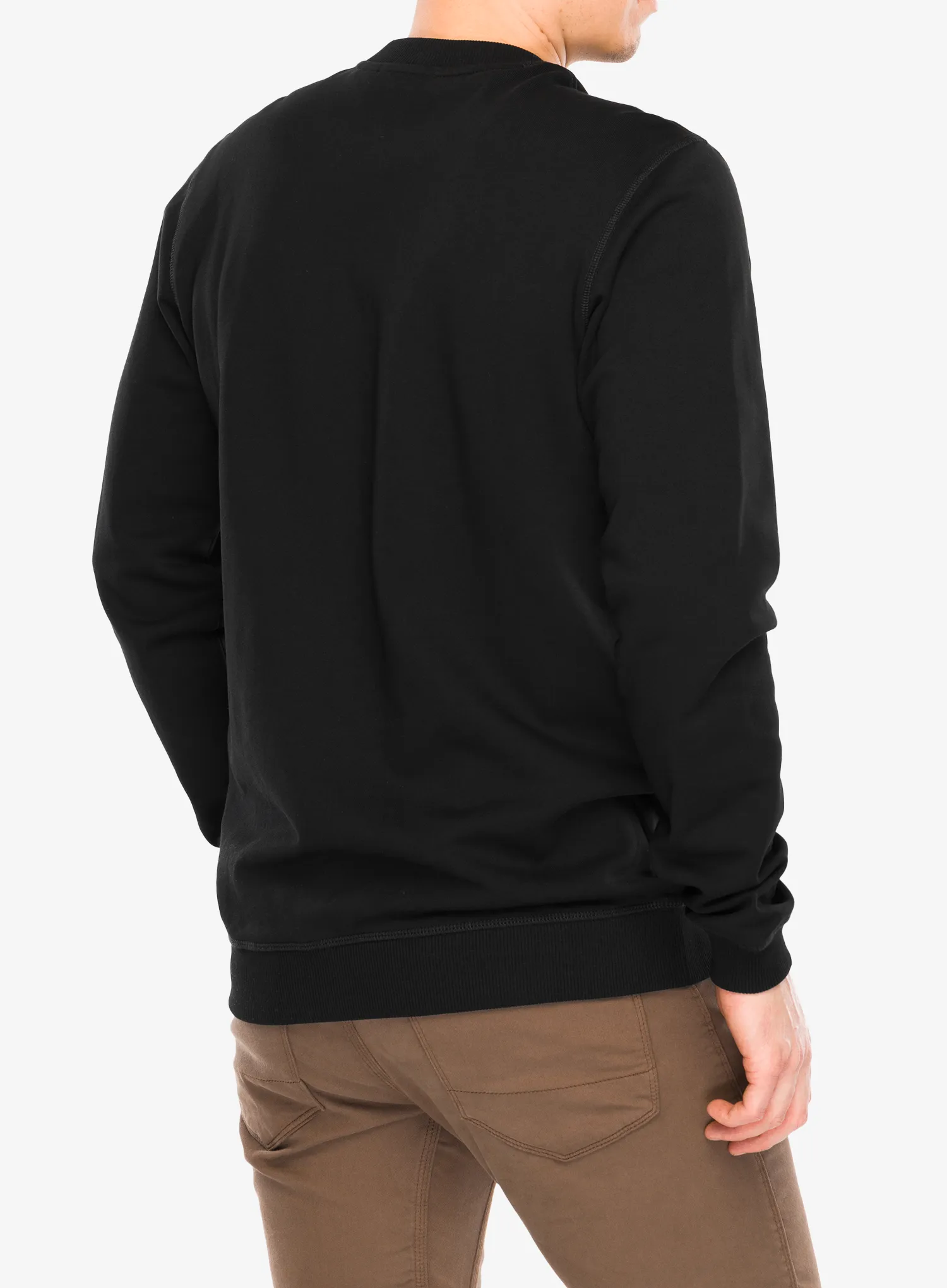 Кофта Fjallraven 1960 Logo Badge Sweater - black