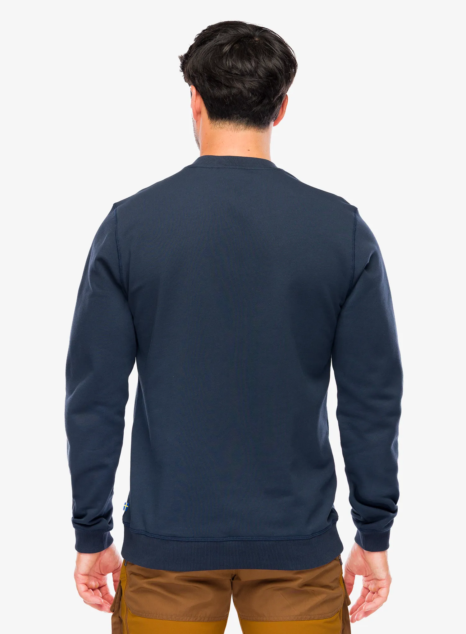 Кофта Fjallraven 1960 Logo Badge Sweater - dark navy