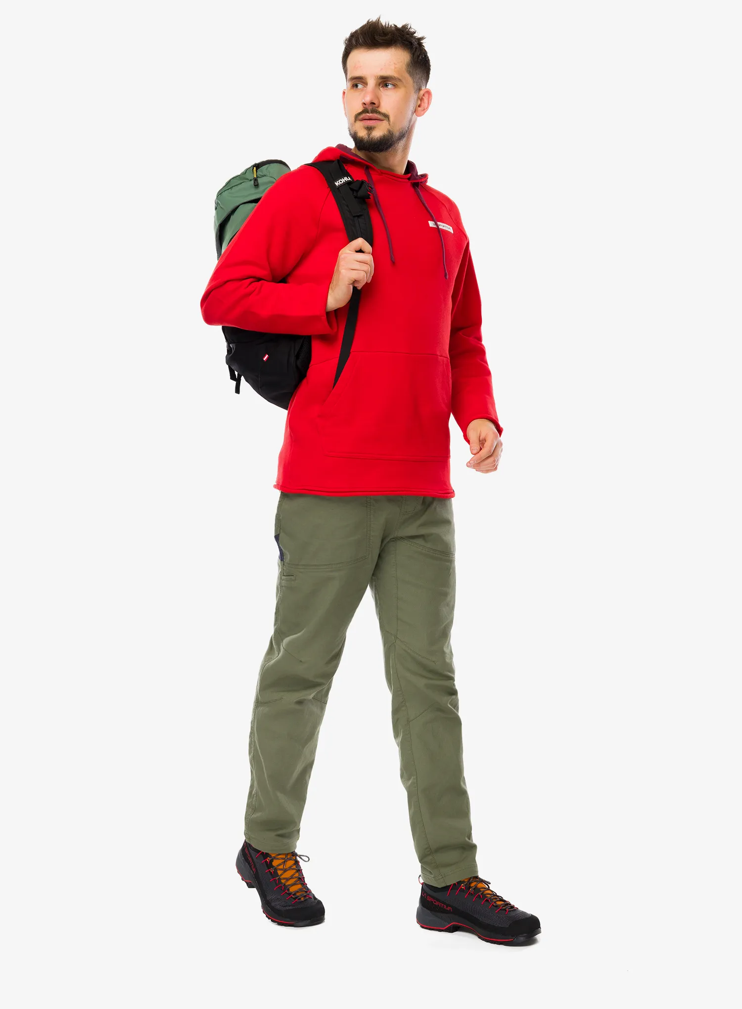 Кофта La Sportiva Telendos Hoody - mountain red