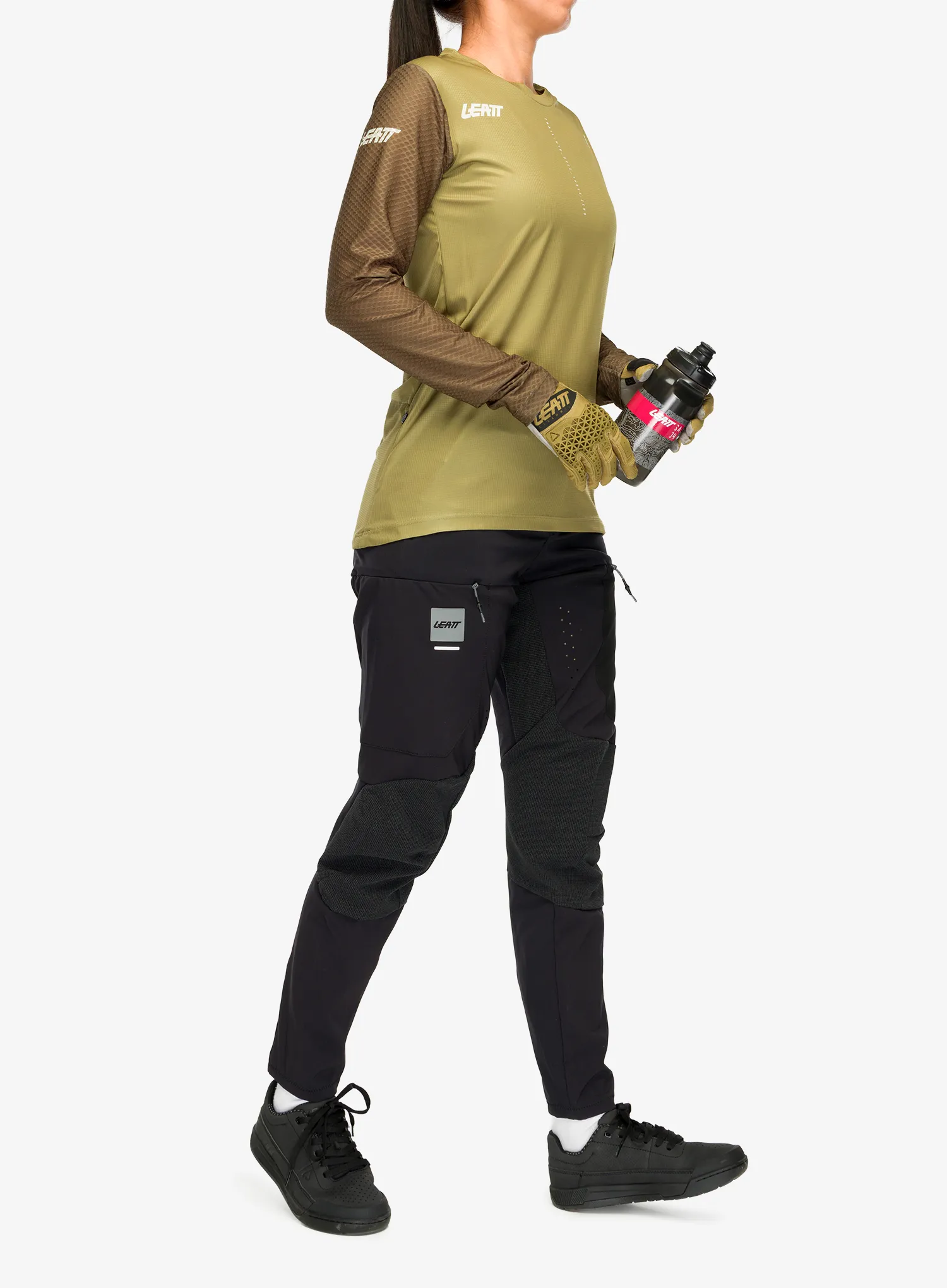 Жіноча велокофта Leatt MTB Trail 3.0 Long Sleeve - brass brown