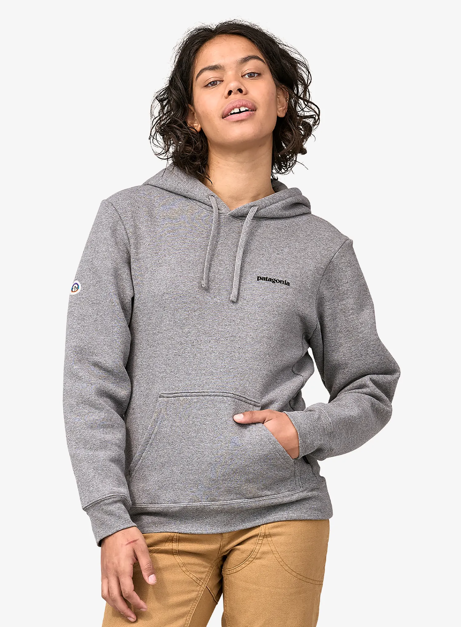 Кофта Patagonia Fitz Roy Icon Uprisal Hoody - gravel heather