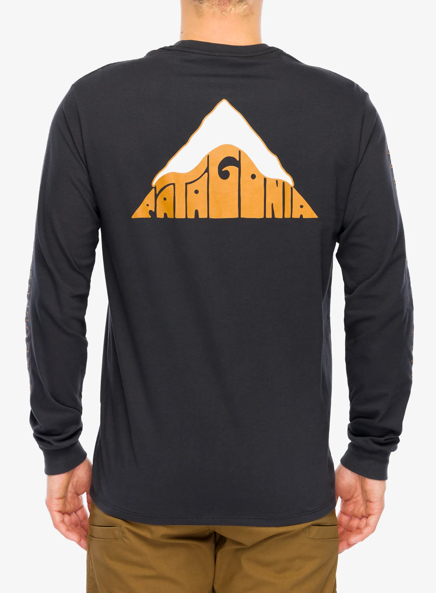 Кофта Patagonia L/S Driftways Organic T-Shirt - ink black