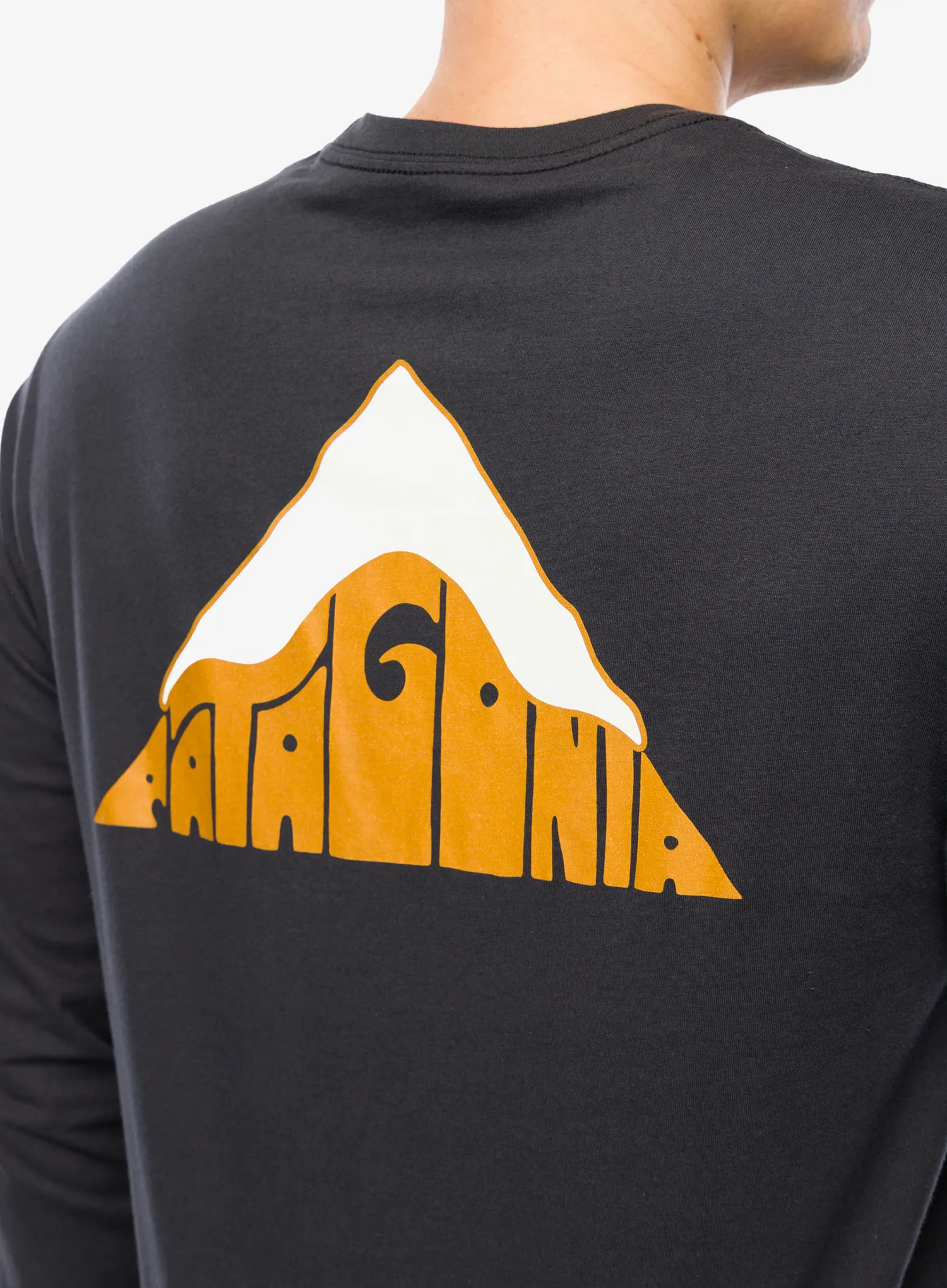 Кофта Patagonia L/S Driftways Organic T-Shirt - ink black