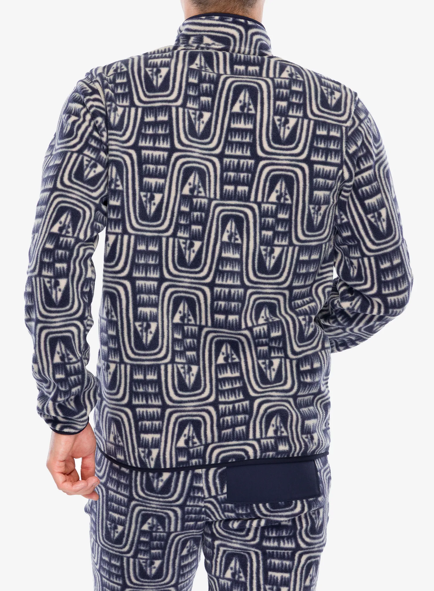 Кофта Patagonia Lightweight Synch Snap-T Pullover - flow/sunken blue