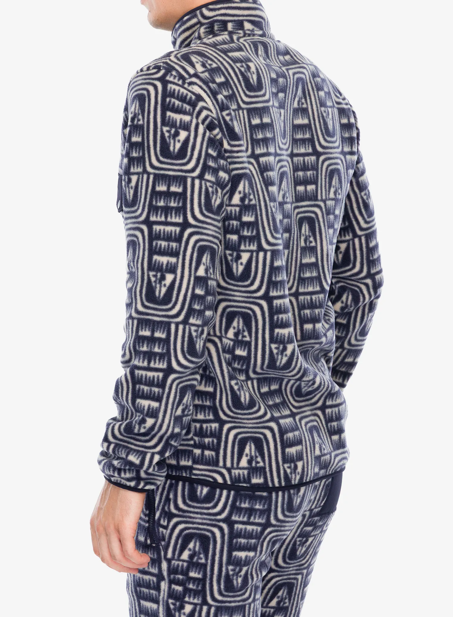 Кофта Patagonia Lightweight Synch Snap-T Pullover - flow/sunken blue
