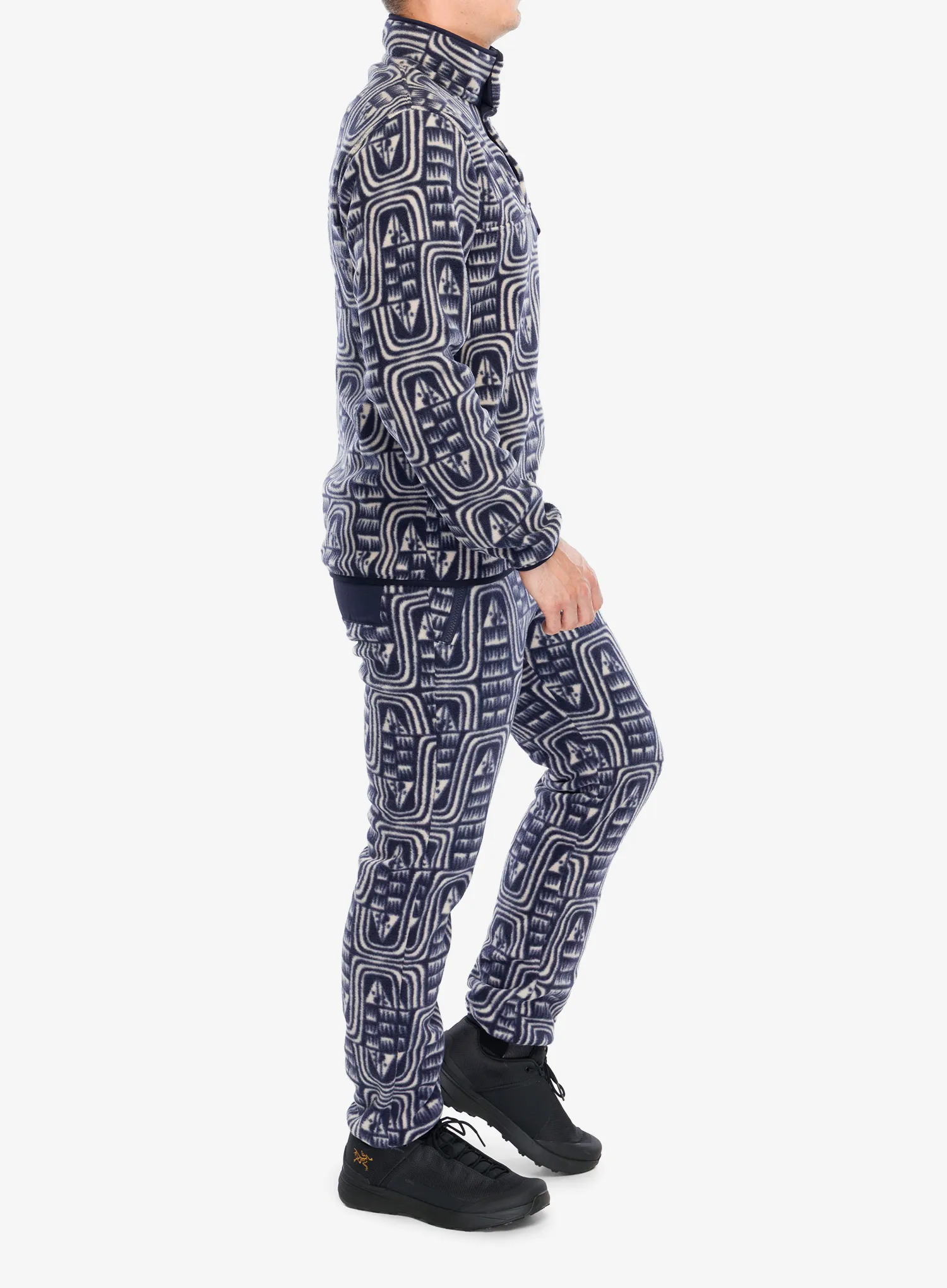 Кофта Patagonia Lightweight Synch Snap-T Pullover - flow/sunken blue