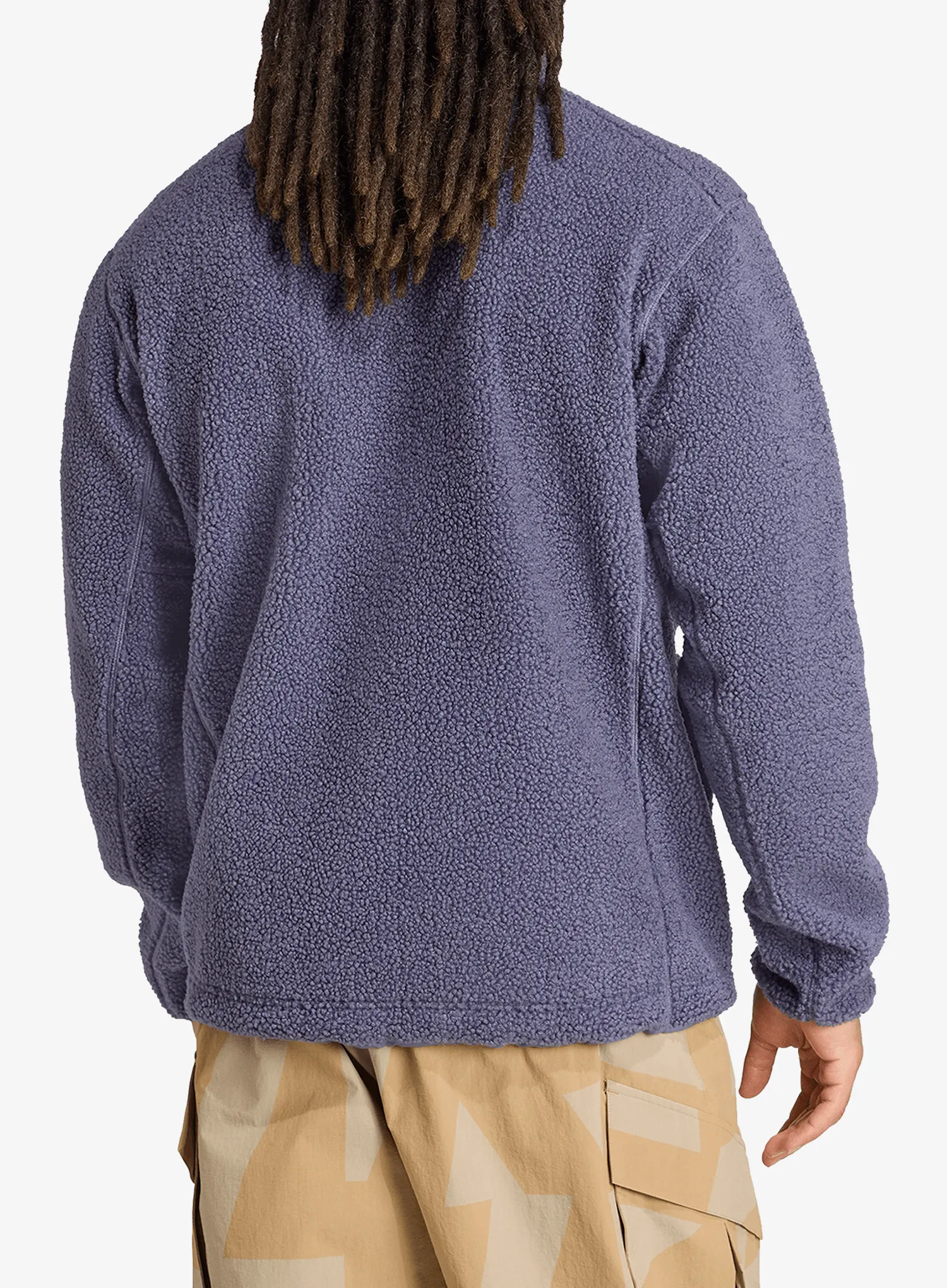 Кофта флісова adidas TERREX Xploric High Pile Fleece Pullover Sweatshirt - preloved violet
