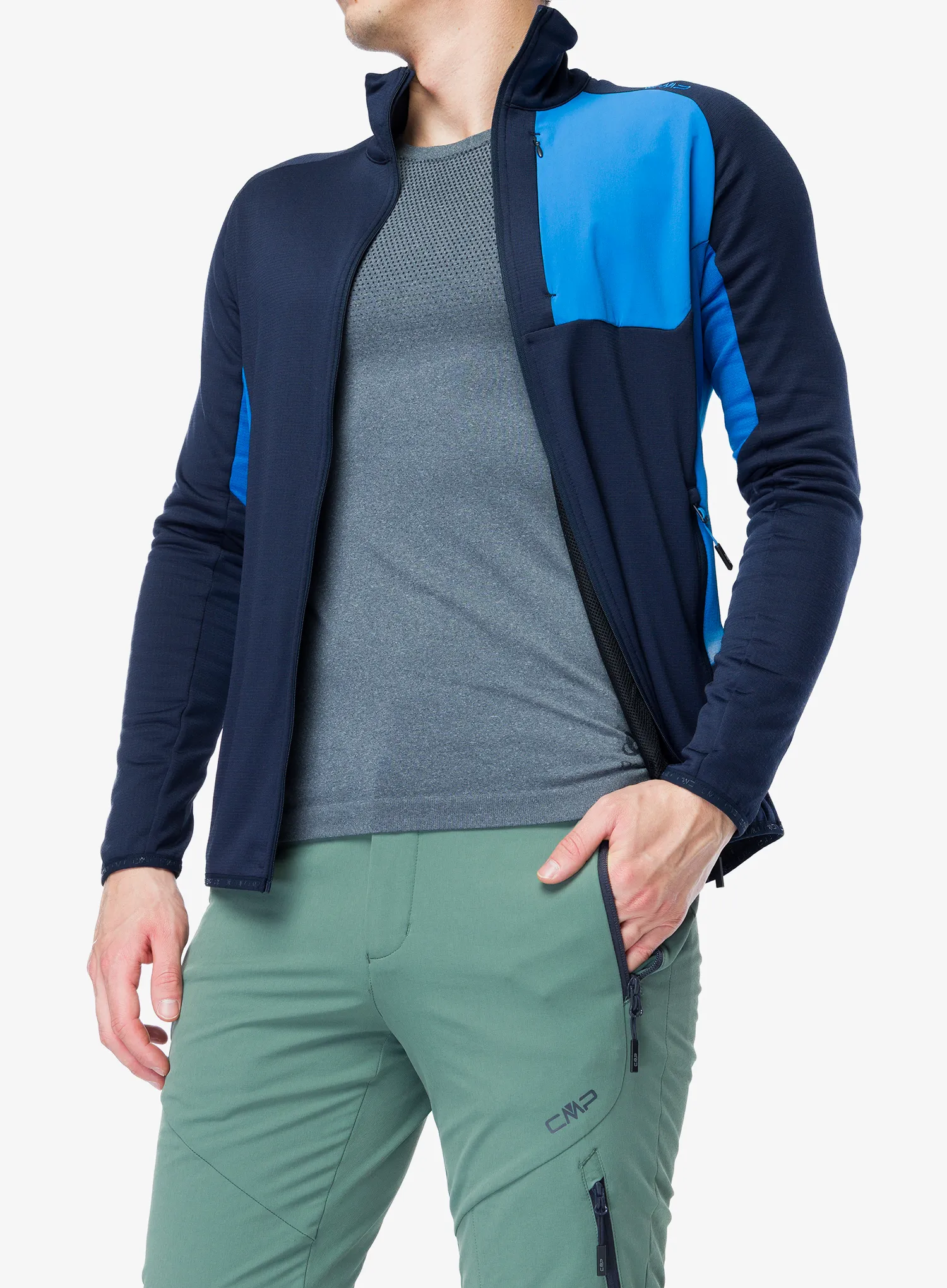 Кофта флісова CMP Fylox - black blue