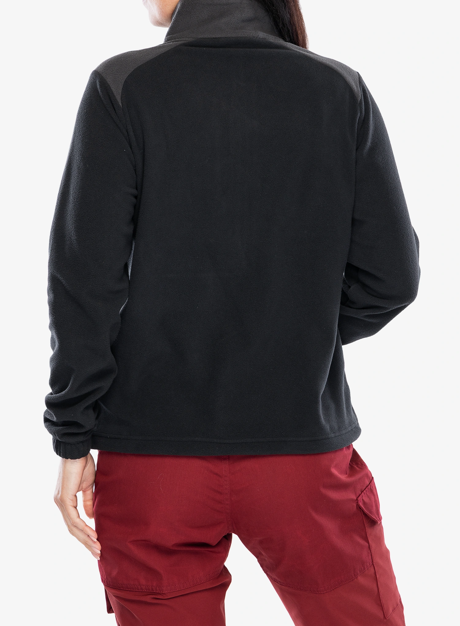 Кофта флісова жіноча Fjallraven Vardag Lite Fleece - black/dark grey