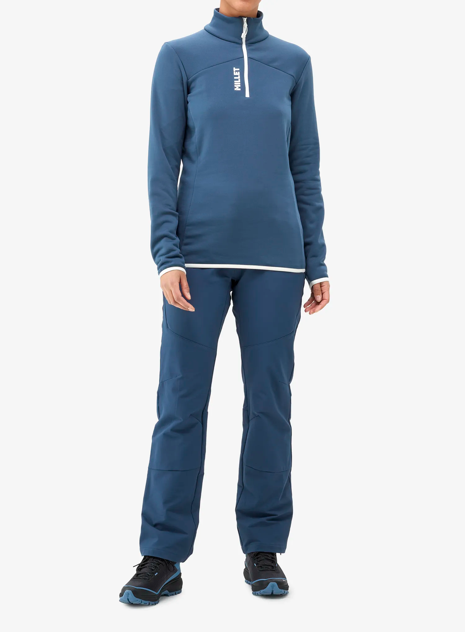 Кофта флісова жіноча Millet Seneca Fleece Po - dark denim