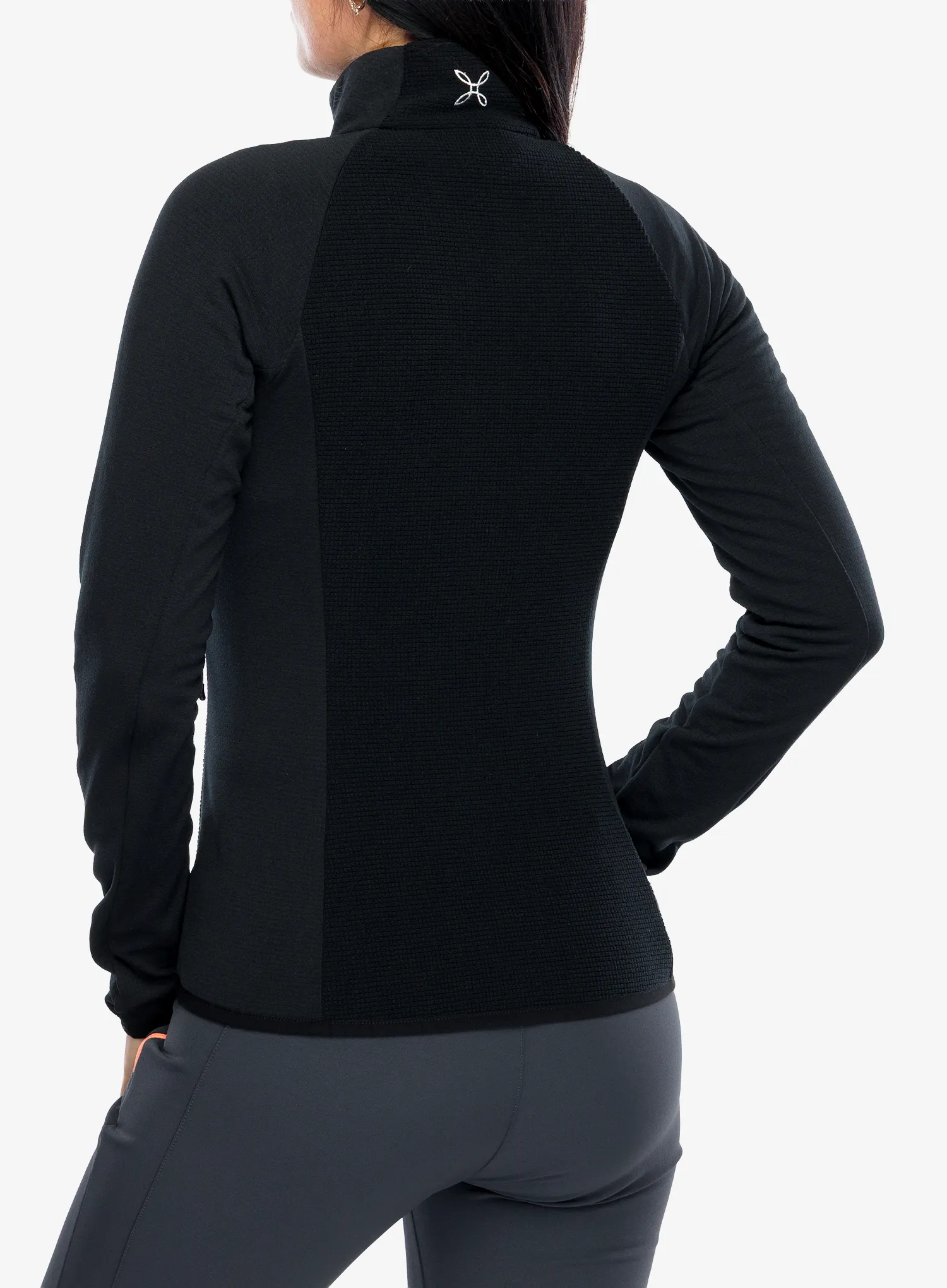 Кофта флісова жіноча Montura Stretch 2 Maglia - black/black