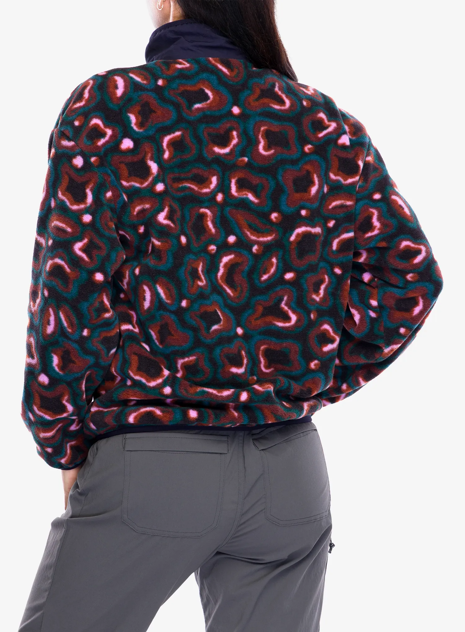 Кофта флісова жіноча Patagonia Synch Jkt - soft spirea/dried vanilla