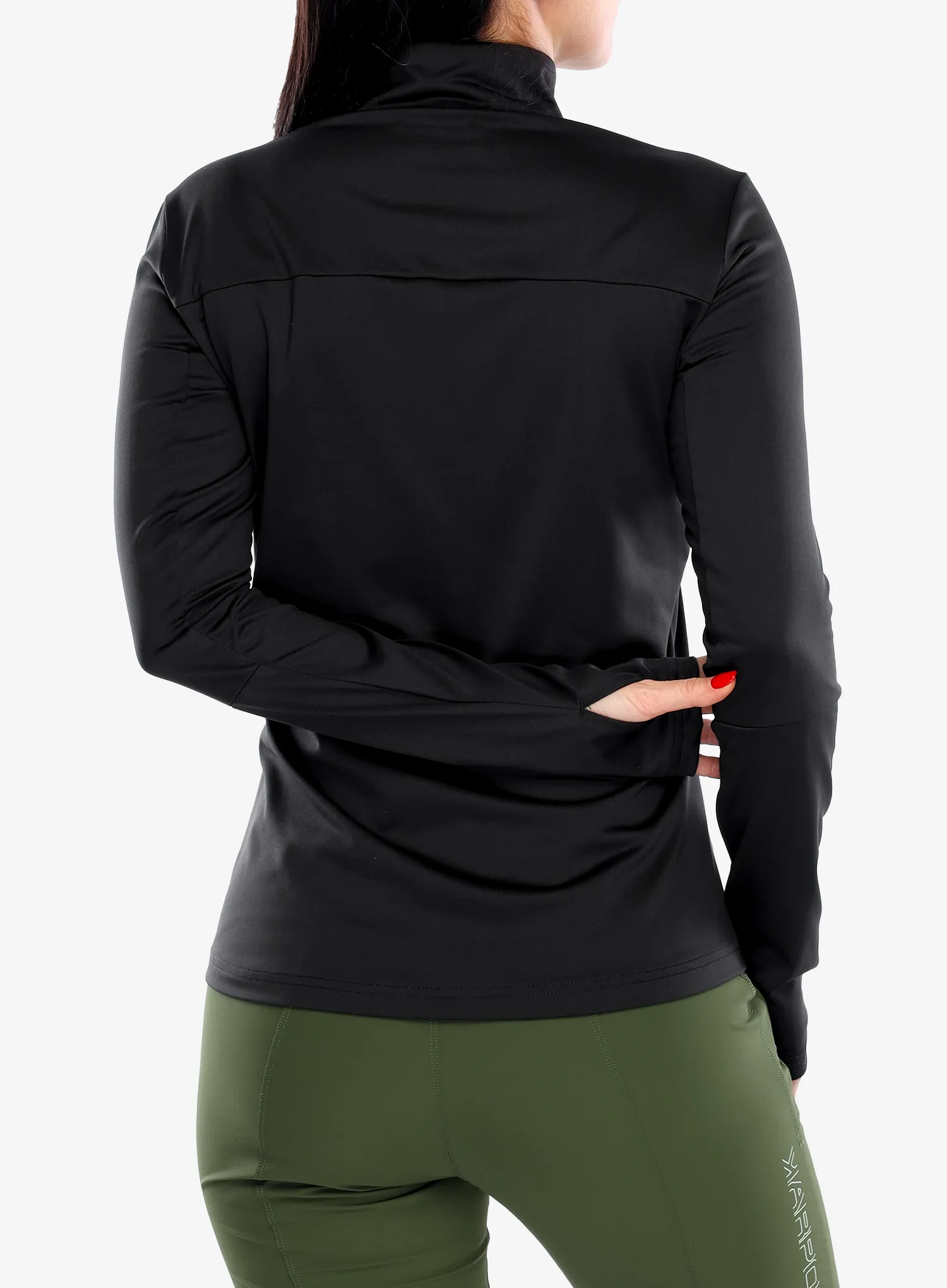 Кофта флісова жіноча Vaude Livigno Halfzip II - black uni