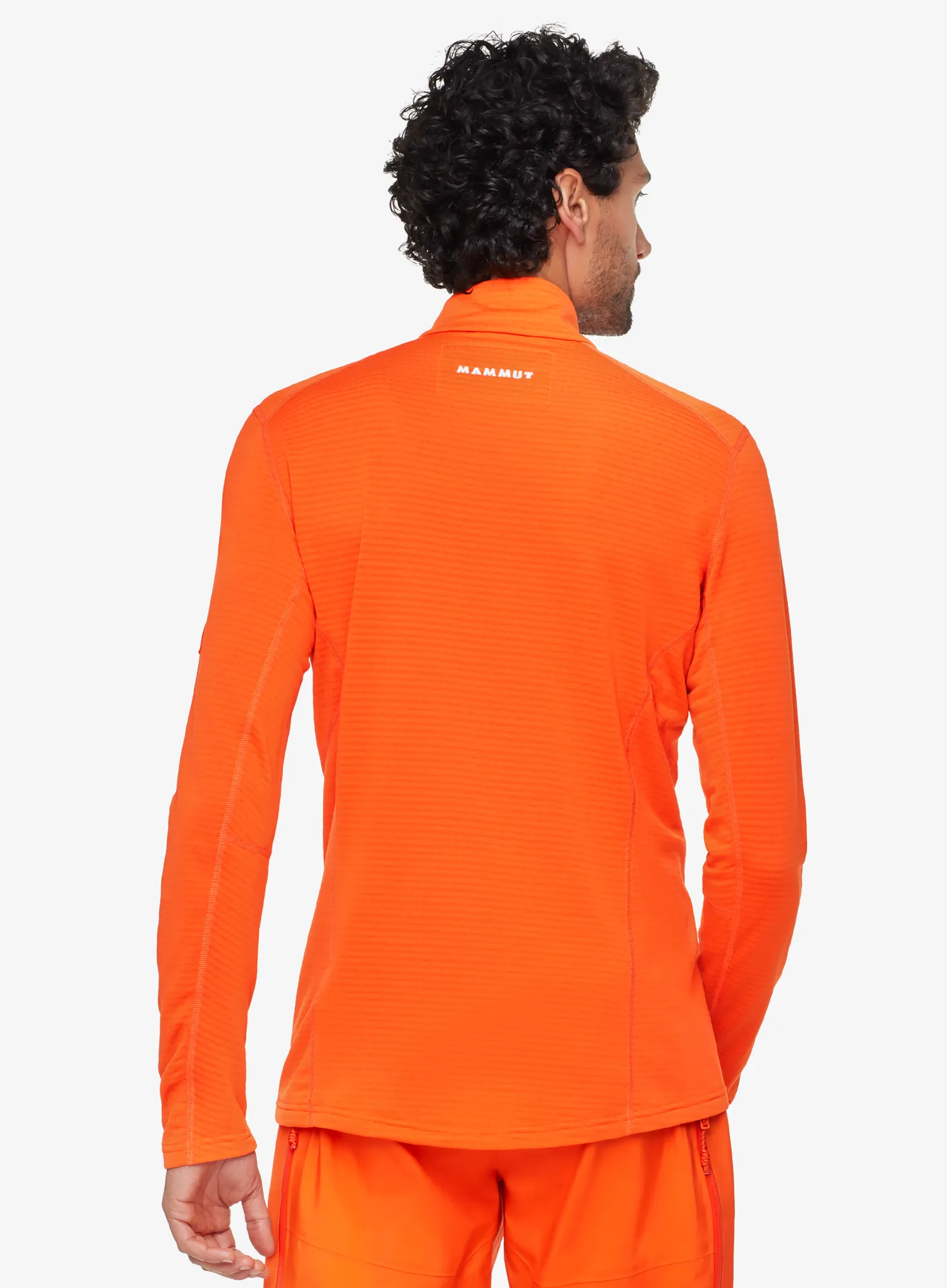 Кофта флісова Mammut Eiger Nordwand Advanced FL Half Zip Pull - eiger orange