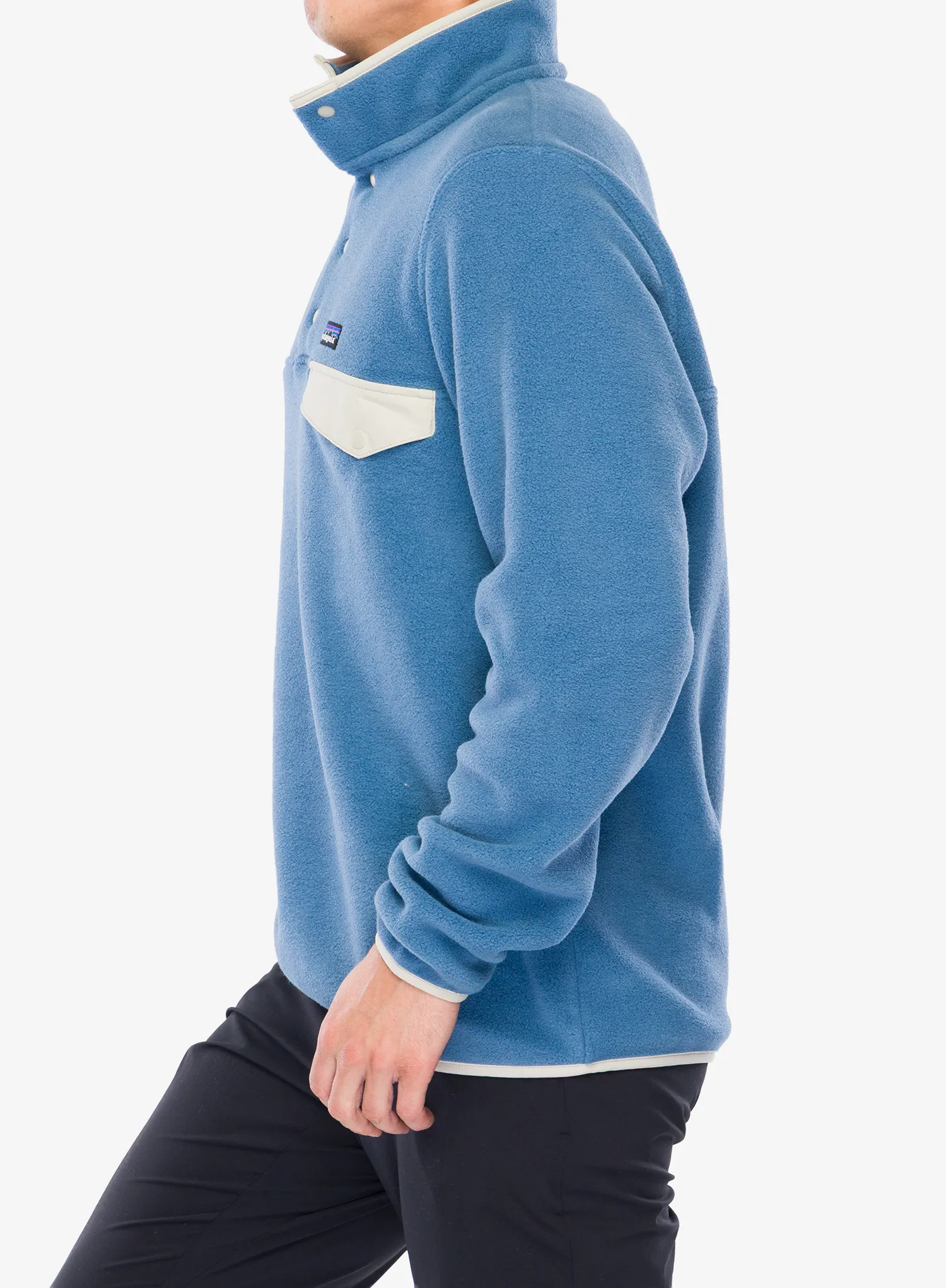 Кофта флісова Patagonia Lightweight Synch Snap-T Pullover - still blue