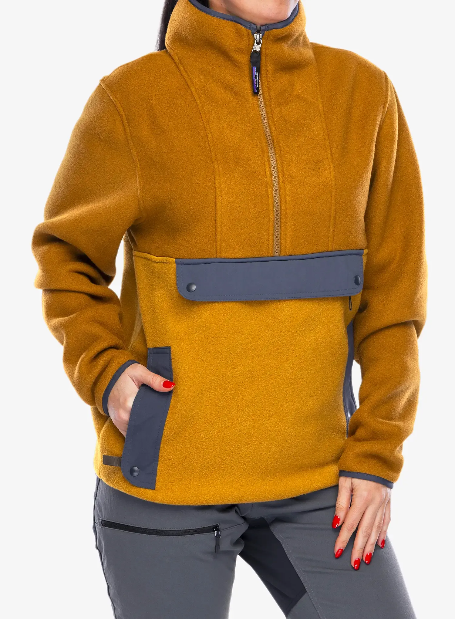 Куртка флісова Patagonia Synch Anorak - raptor brown