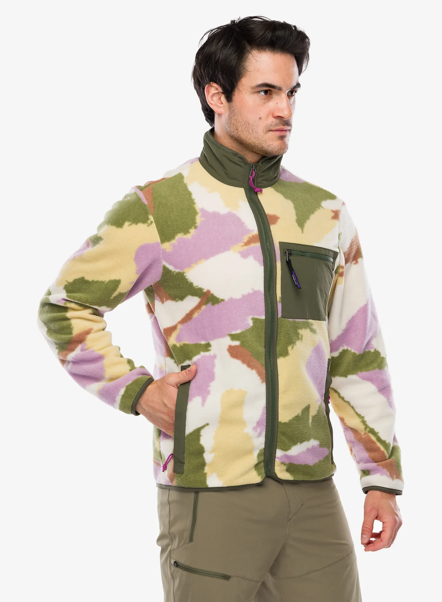 Кофта флісова Patagonia Synch Jkt - sunshine/natural
