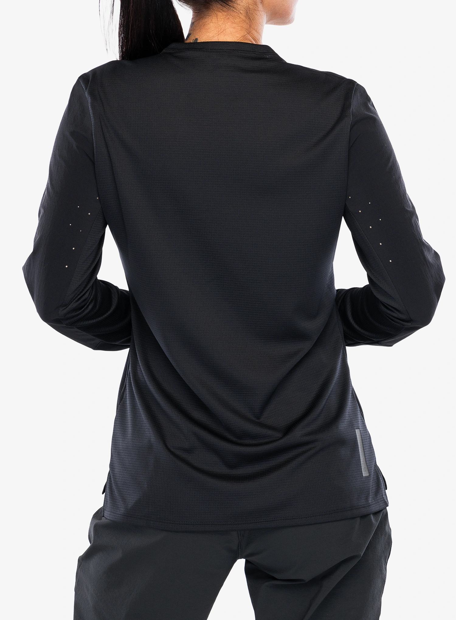 Жіноча велокофта Fox Defend LS Jersey - black