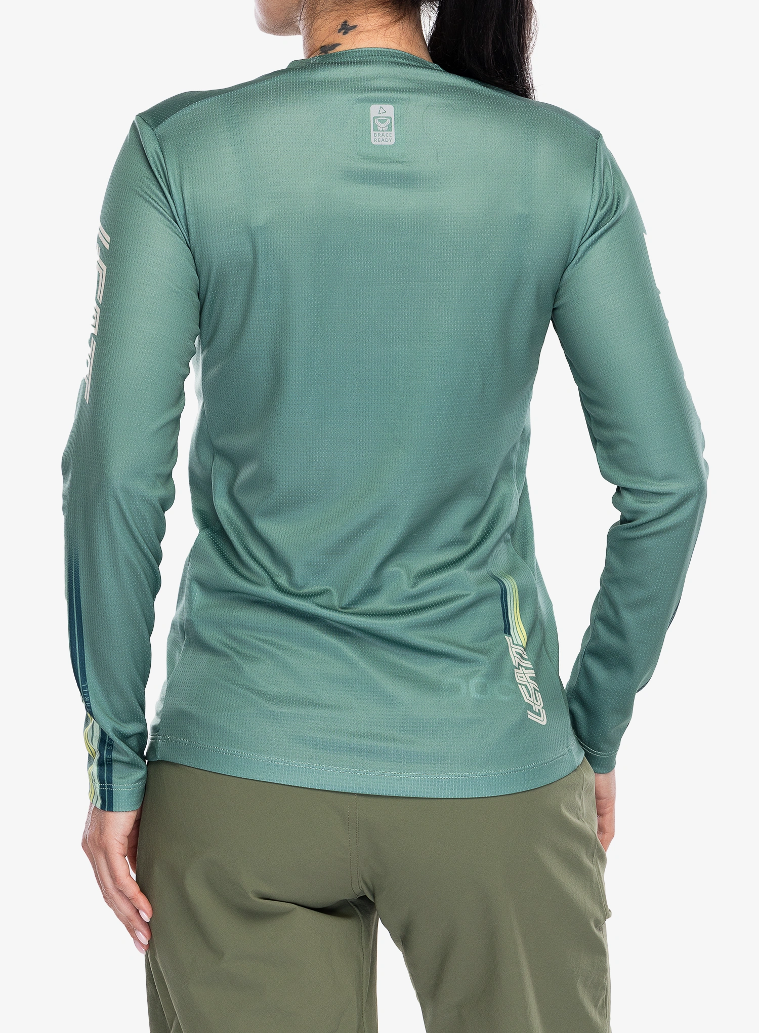 Жіноча велокофта Leatt Jersey MTB Enduro 4.0 - lagoon