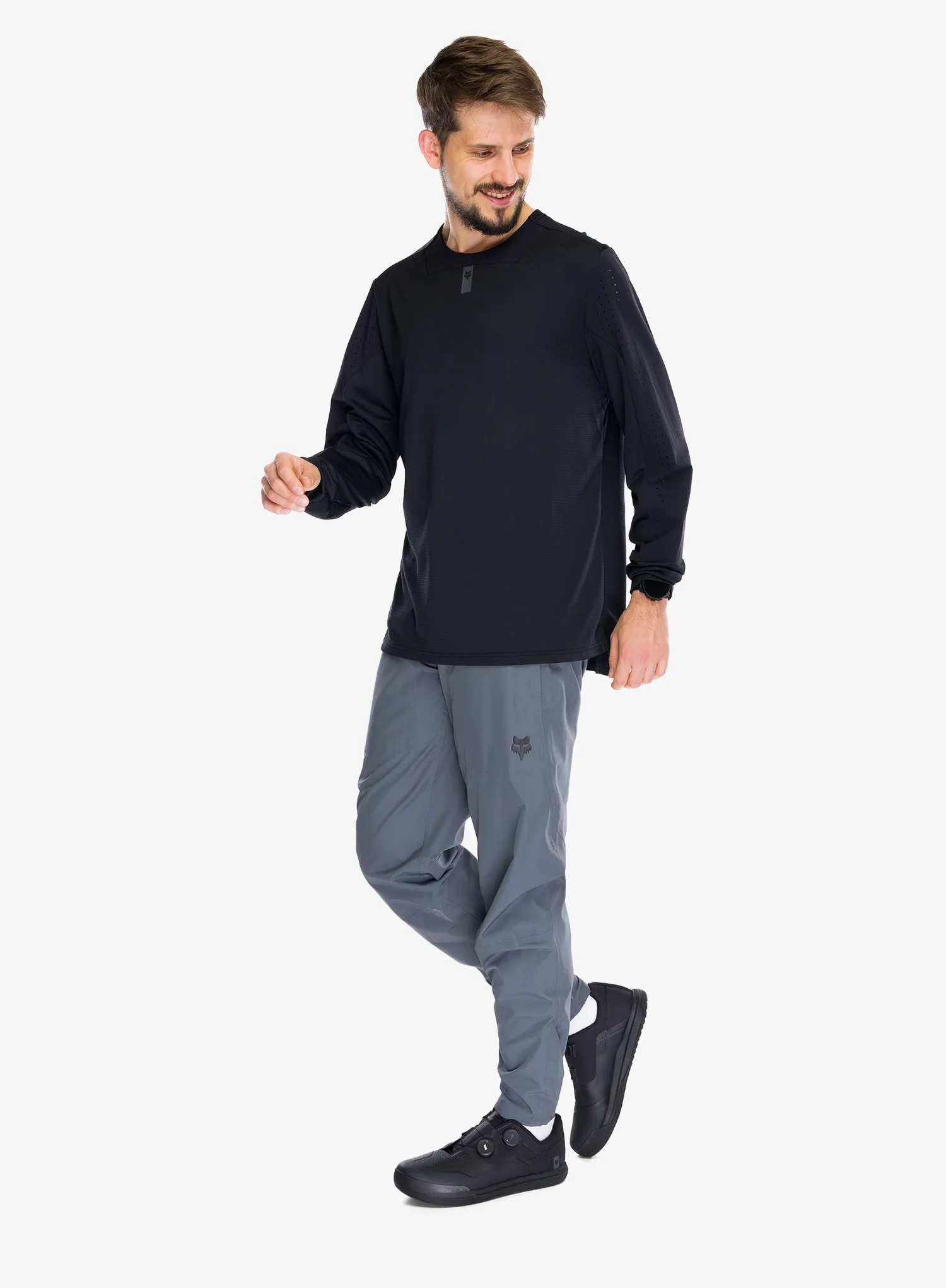 Велокофта Fox Defend LS Jersey - black