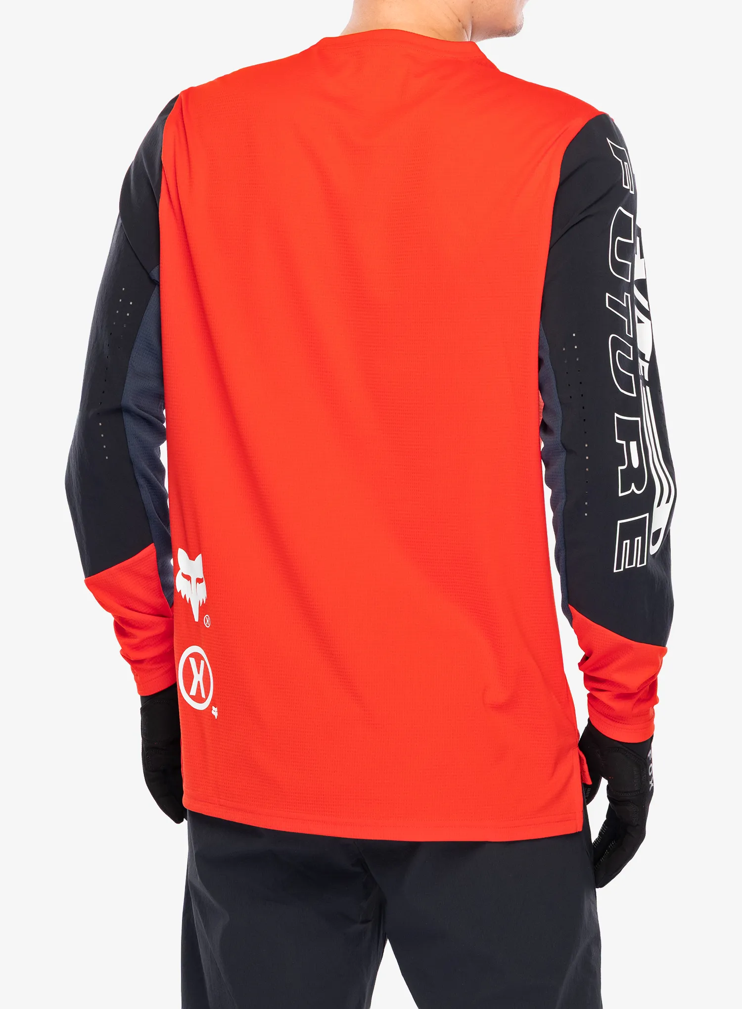 Велокофта Fox Defend LS Jersey Elevated - fluo red