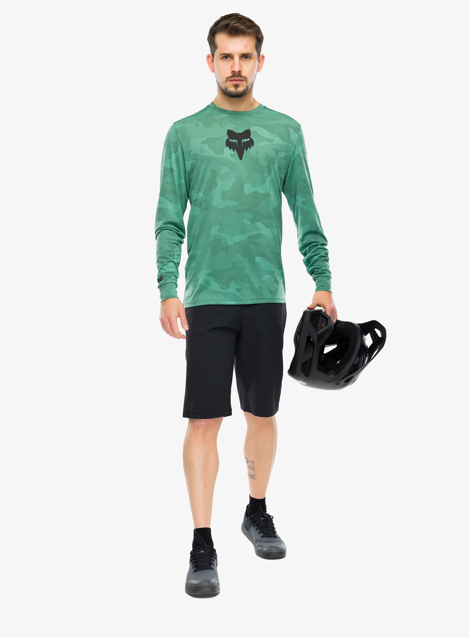 Велокофта Fox Ranger Tru Dri LS Jersey - pine
