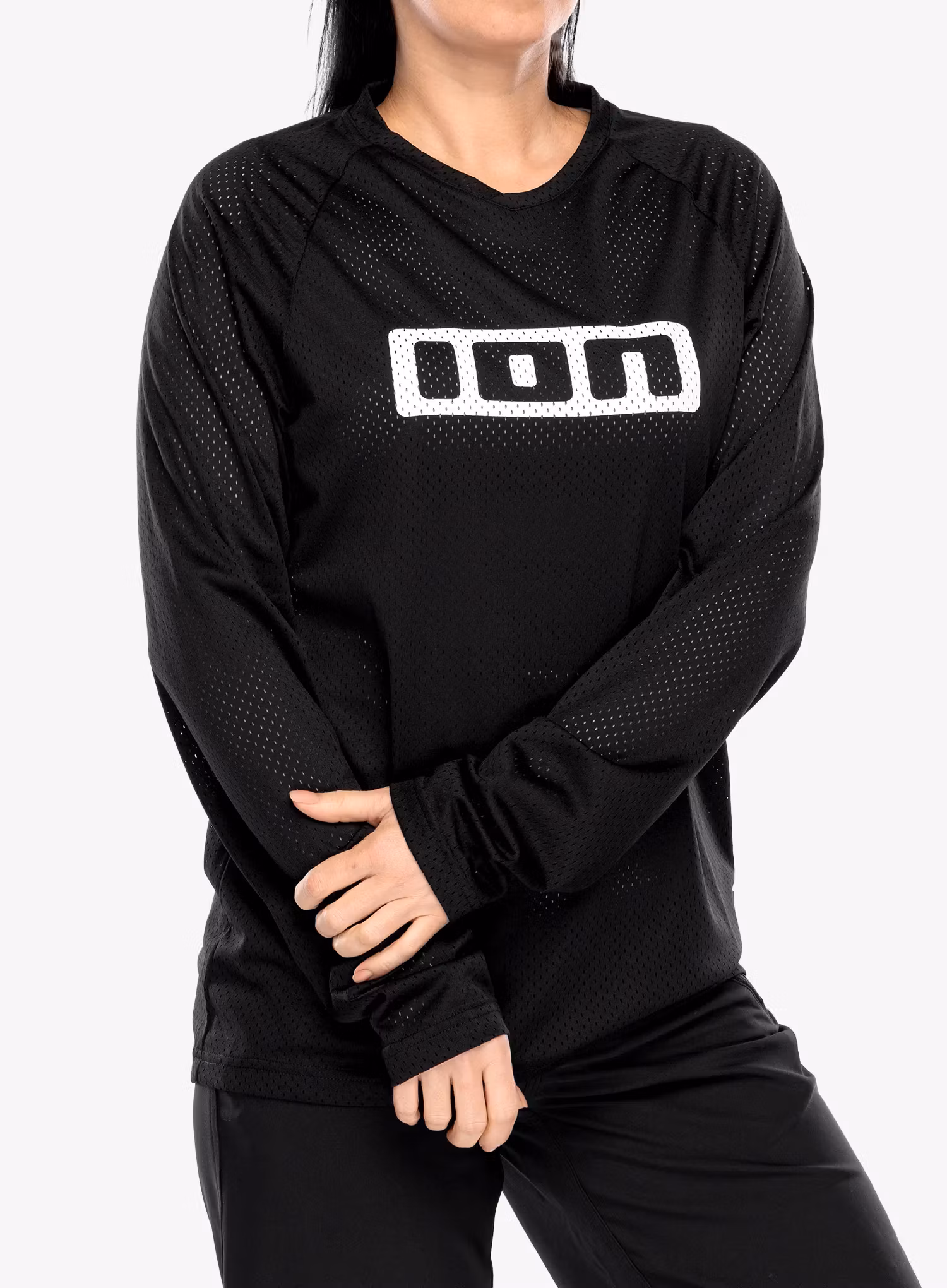 Велокофта ION Logo LS - black