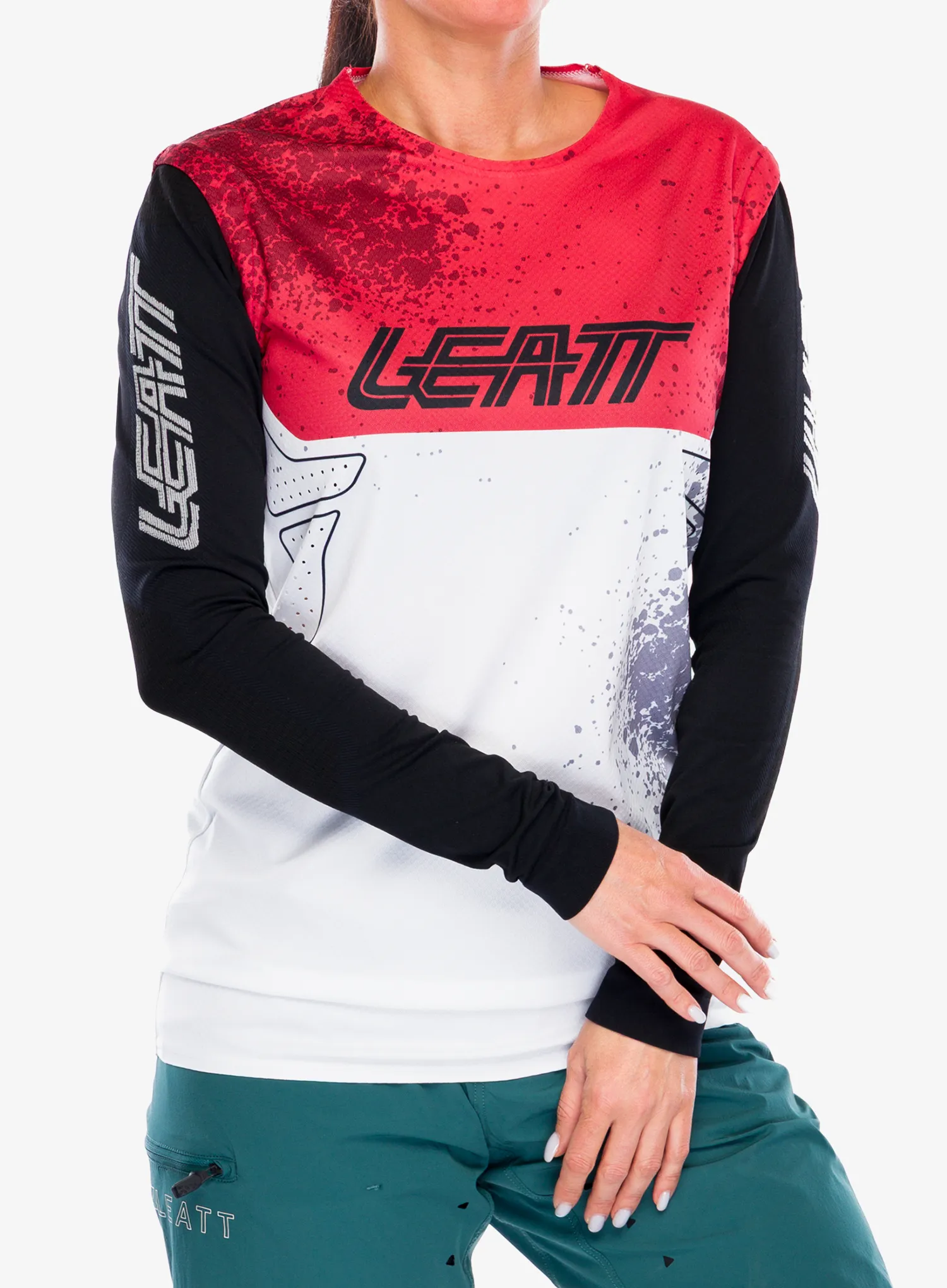 Велокофта Leatt Jersey MTB Gravity 5.0 - white