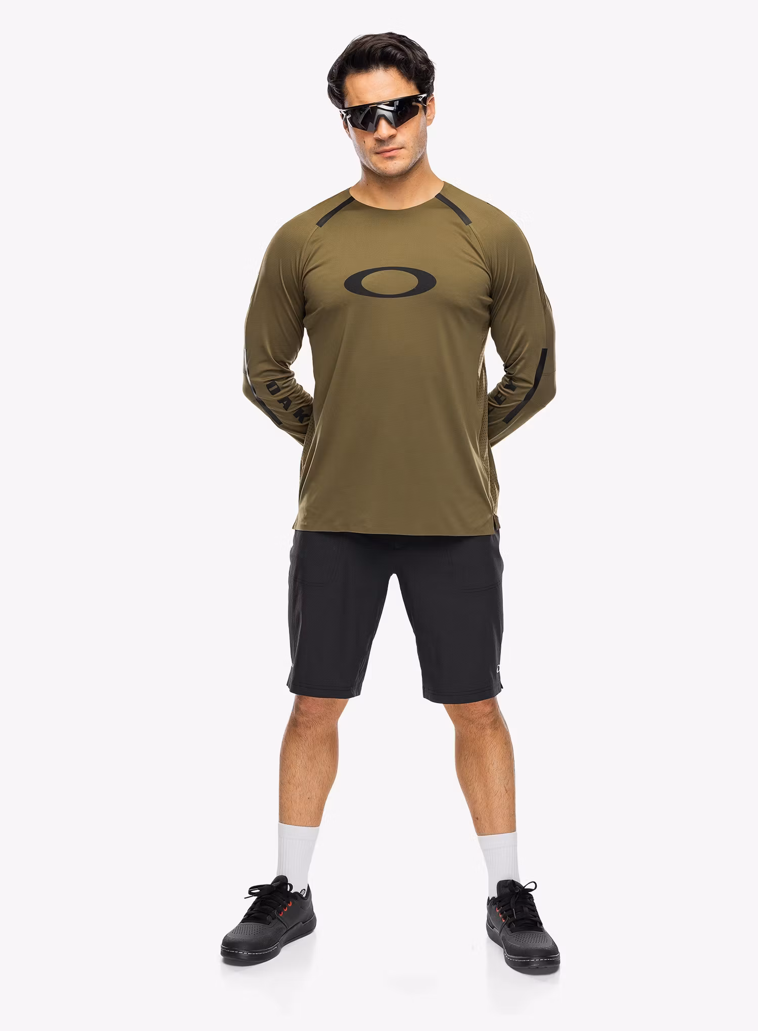 Велокофта Oakley Maven Scrub Elite LS Jersey - army green