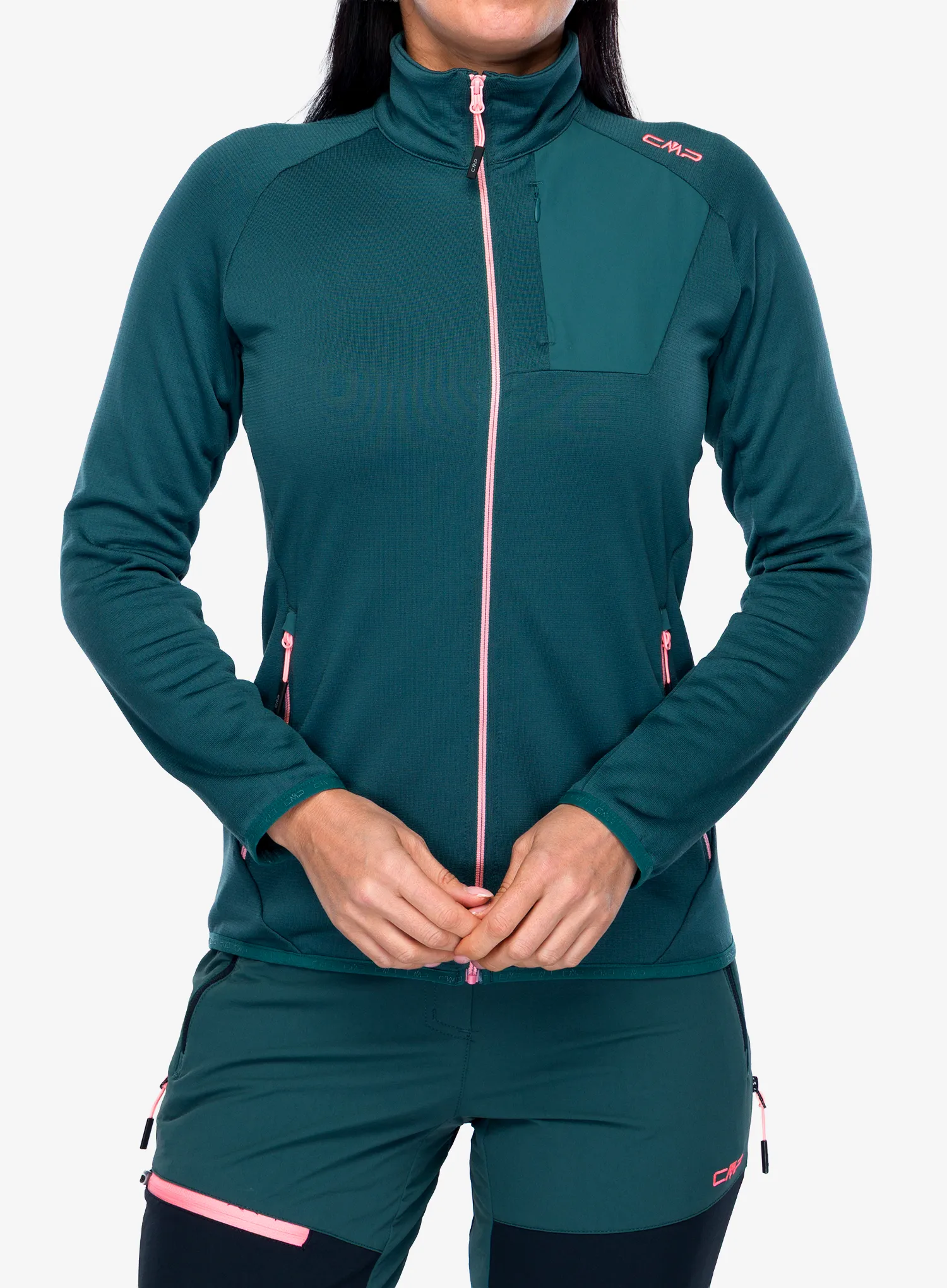 Кофта на замку жіноча CMP Zyphera - trek green