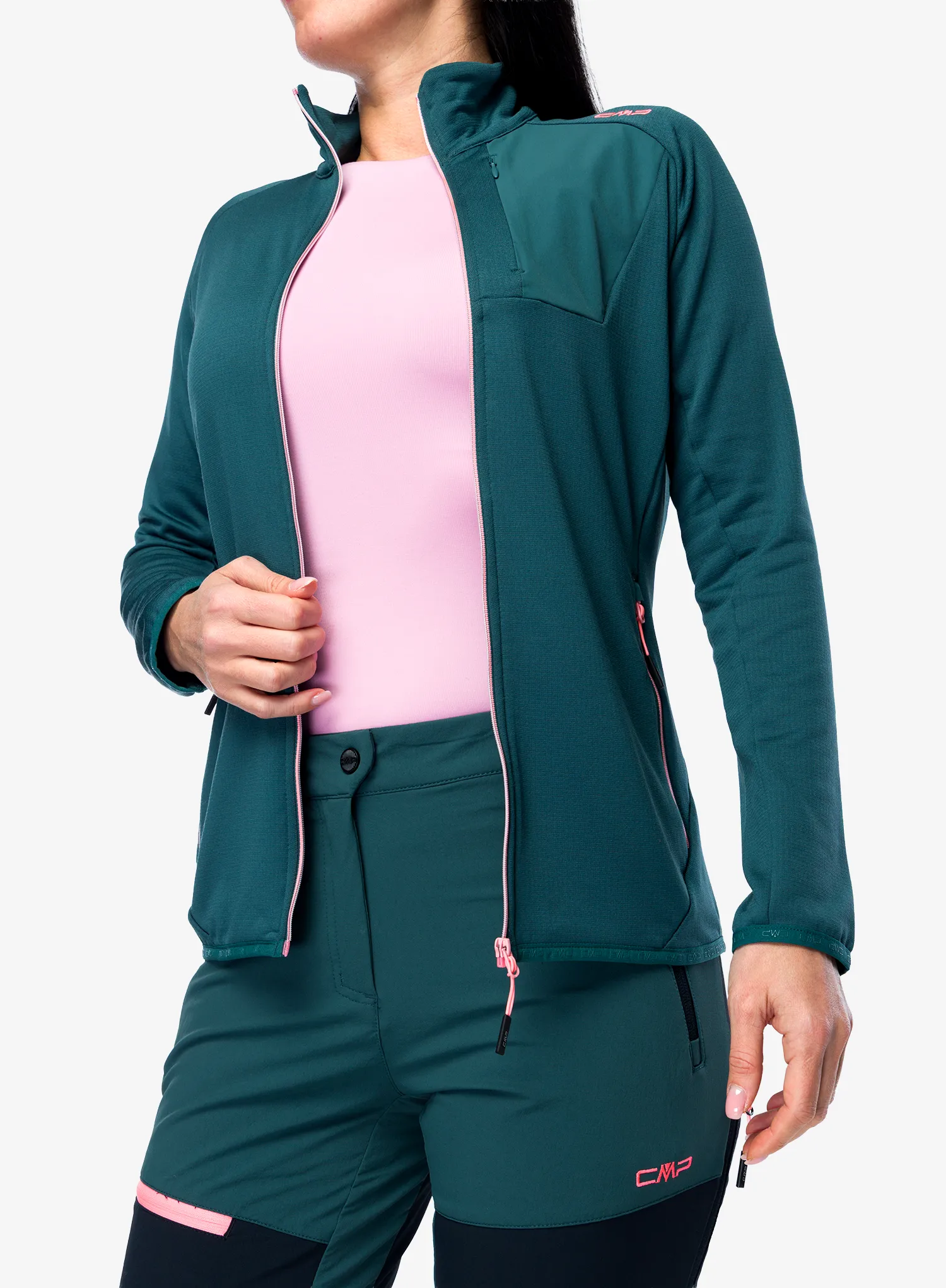 Кофта на замку жіноча CMP Zyphera - trek green