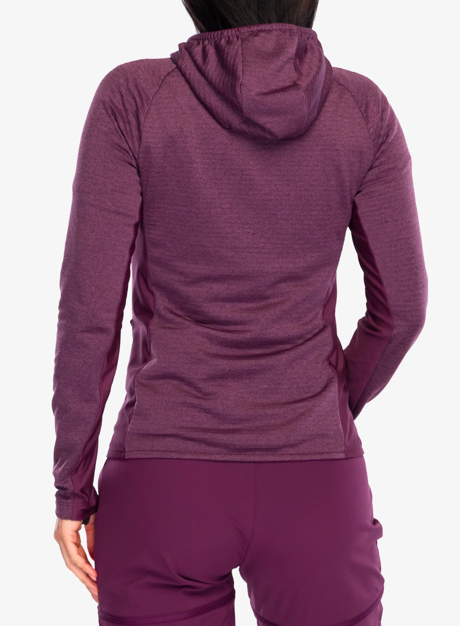 Кофта на замку жіноча Montura Dolomiti Hooded Maglia - wine red