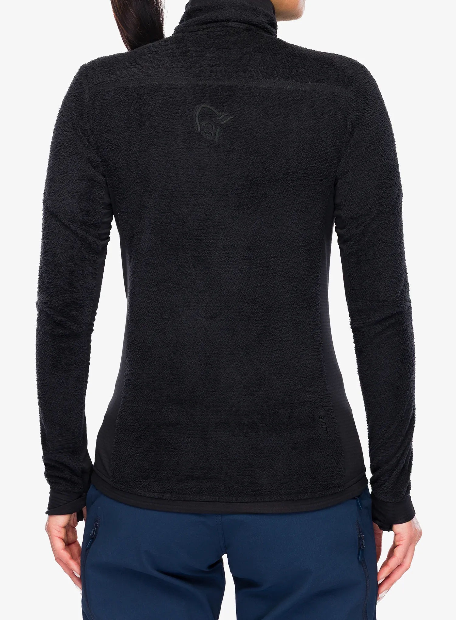 Кофта на замку жіноча Norrona Falketind Warm1 Active Jacket - caviar black