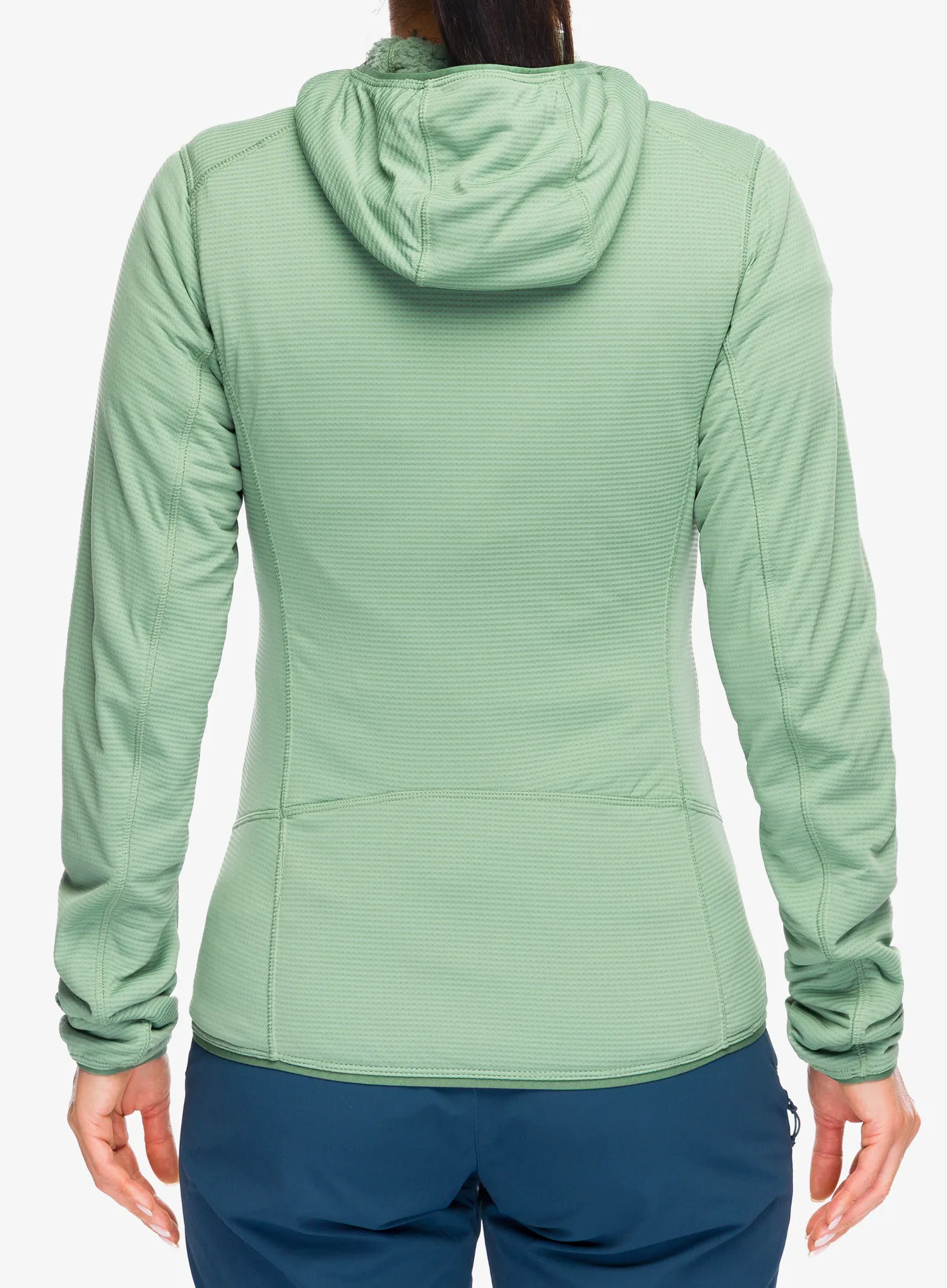 Кофта на замку жіноча Rab Evolute Hoody - dark fig green