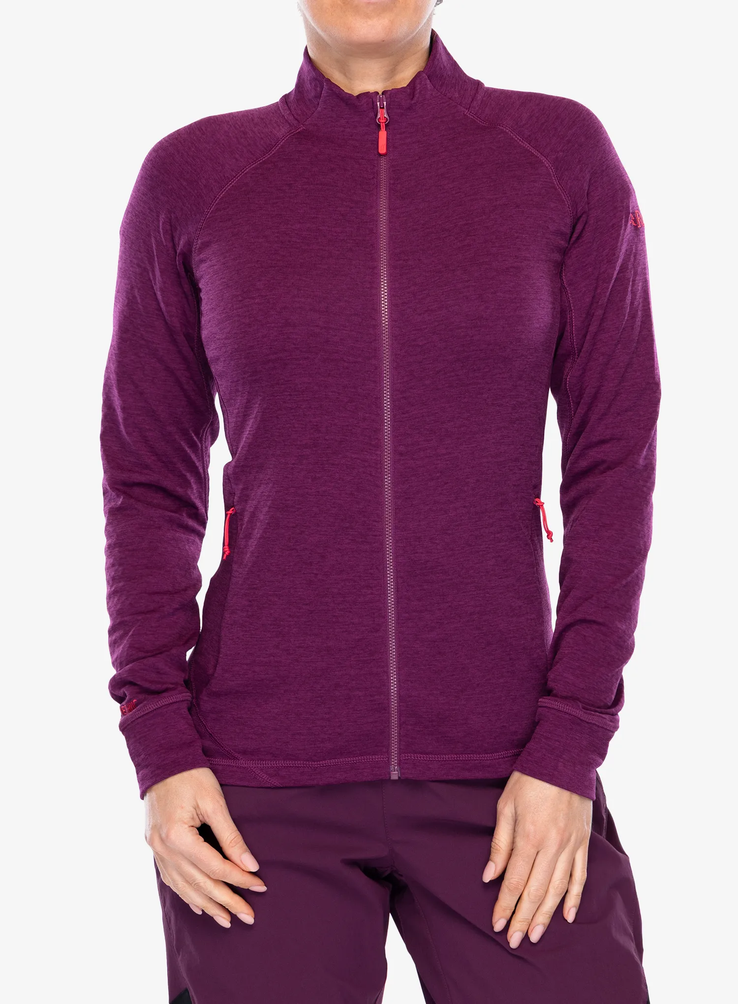 Кофта на замку жіноча Rab Nexus Jacket - mulberry