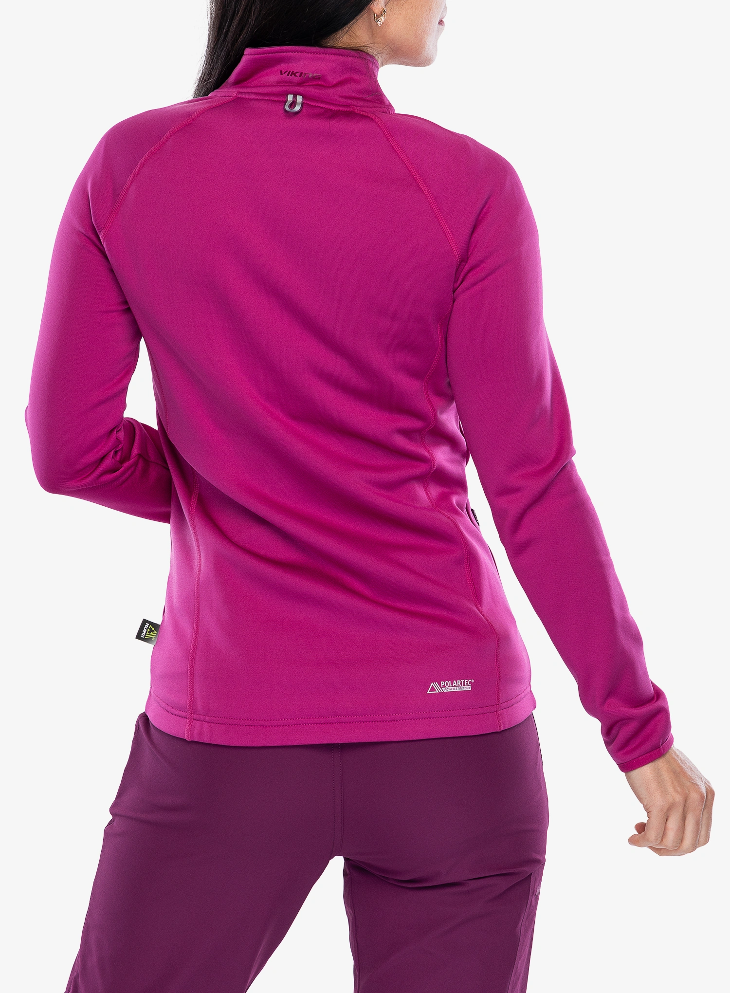 Кофта на замку жіноча Viking Jukon Polartec - pink