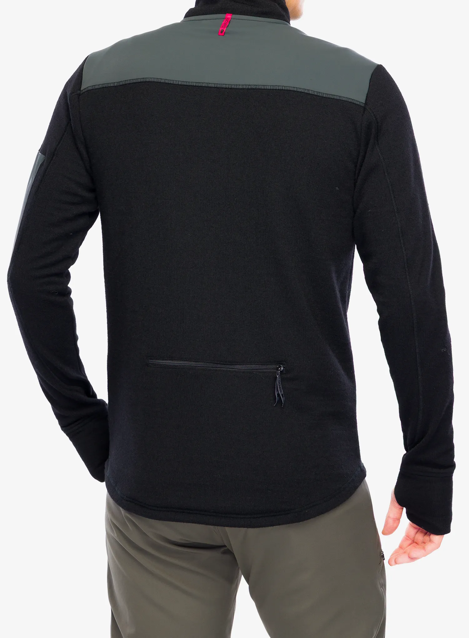 Кофта на замку Dovre Outlayer Fleece Wool Zip - black