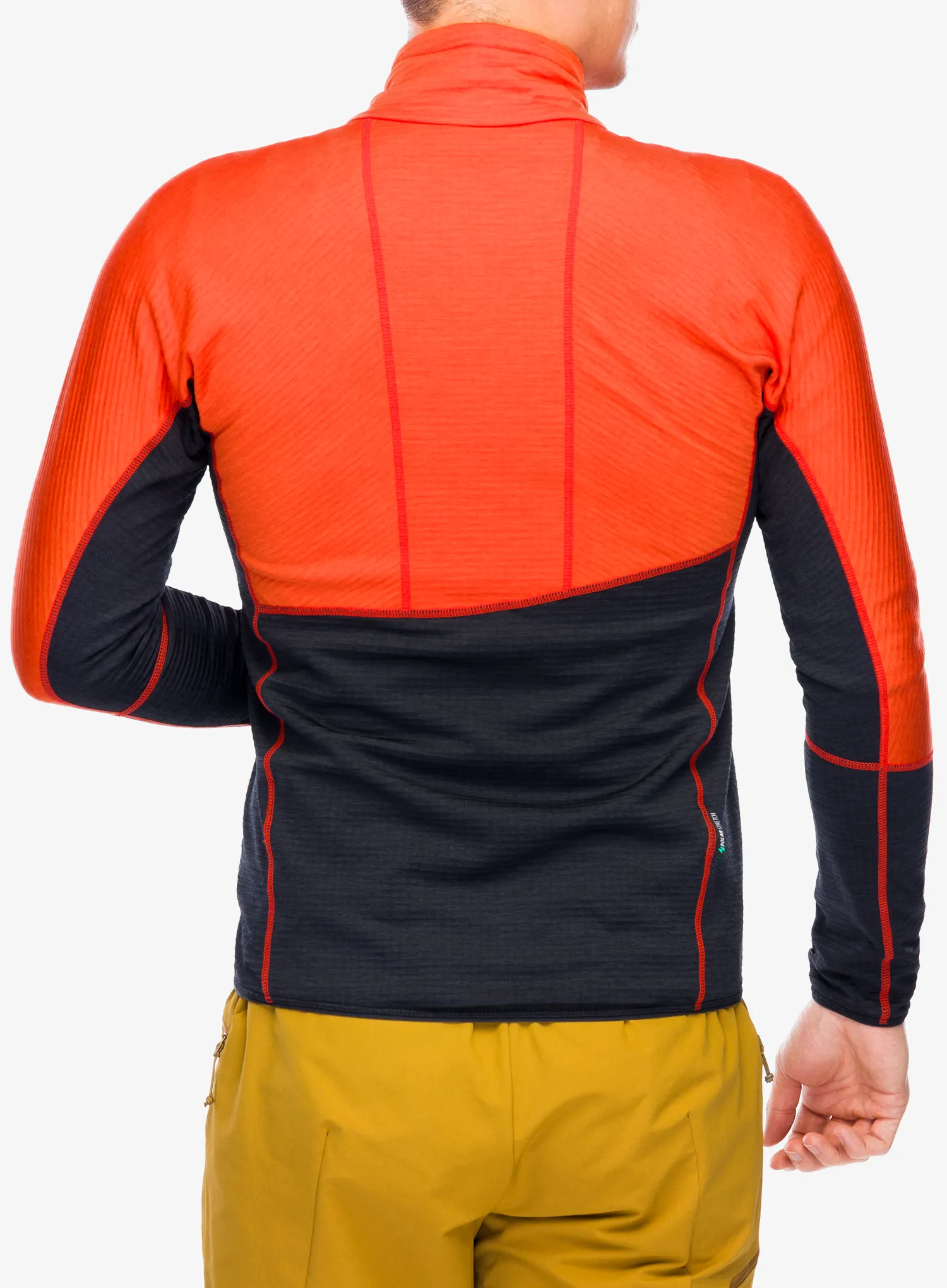Кофта на замку Hannah Niro - spicy orange/anthracite mel