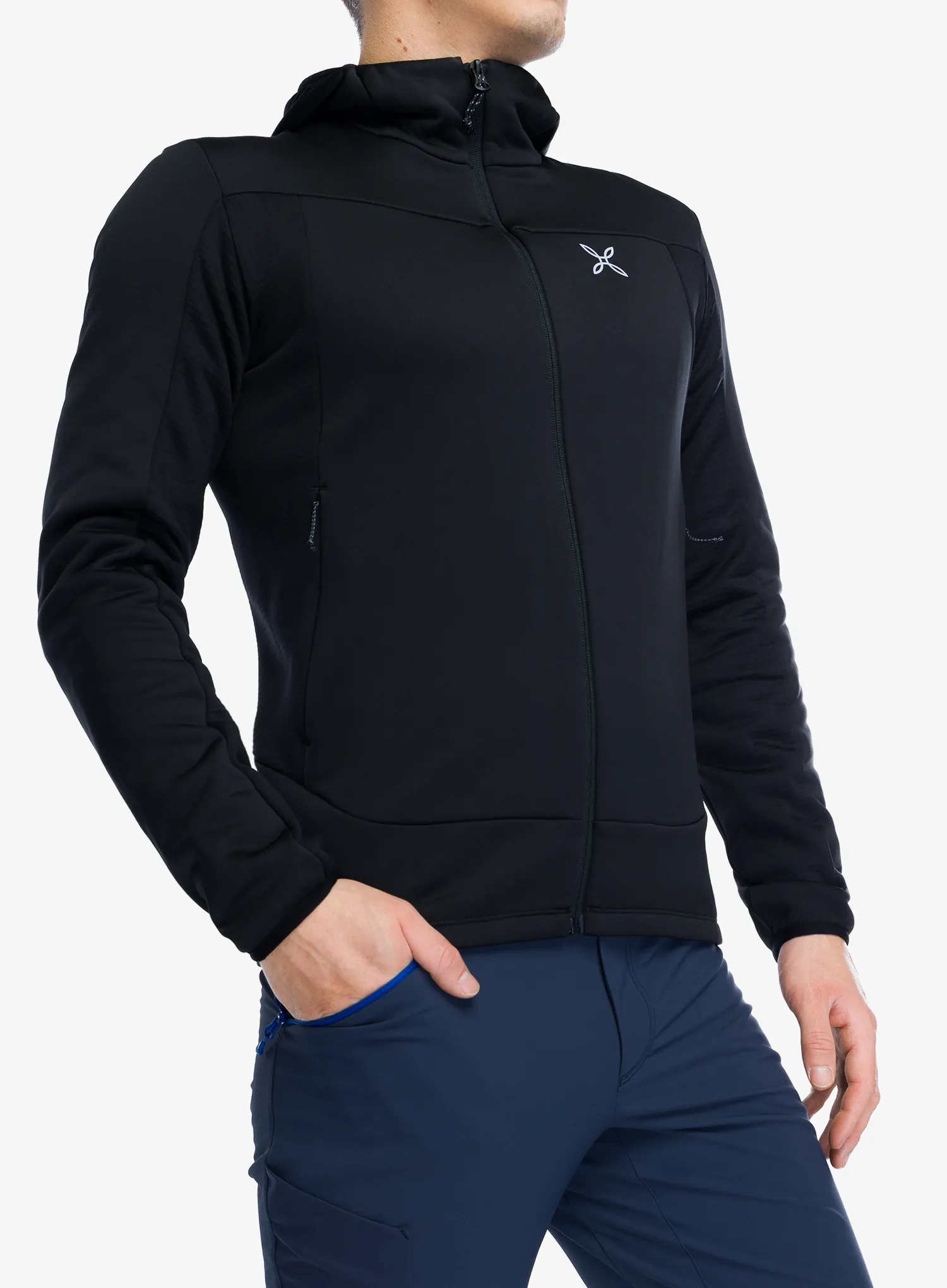 Кофта на замку Montura Pulse Hooded Maglia - black