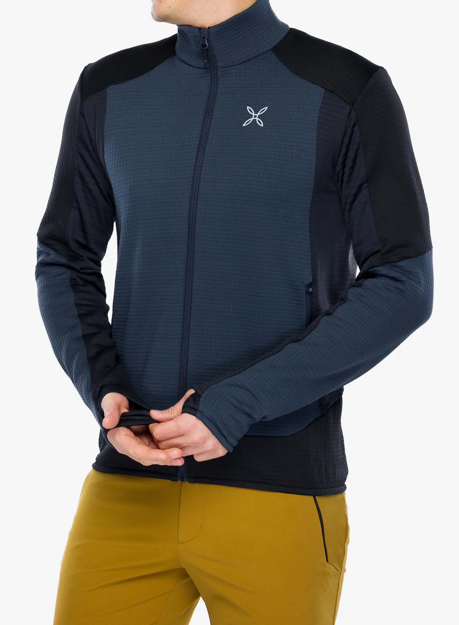Кофта на замку Montura Stretch Color Maglia - graphite blue