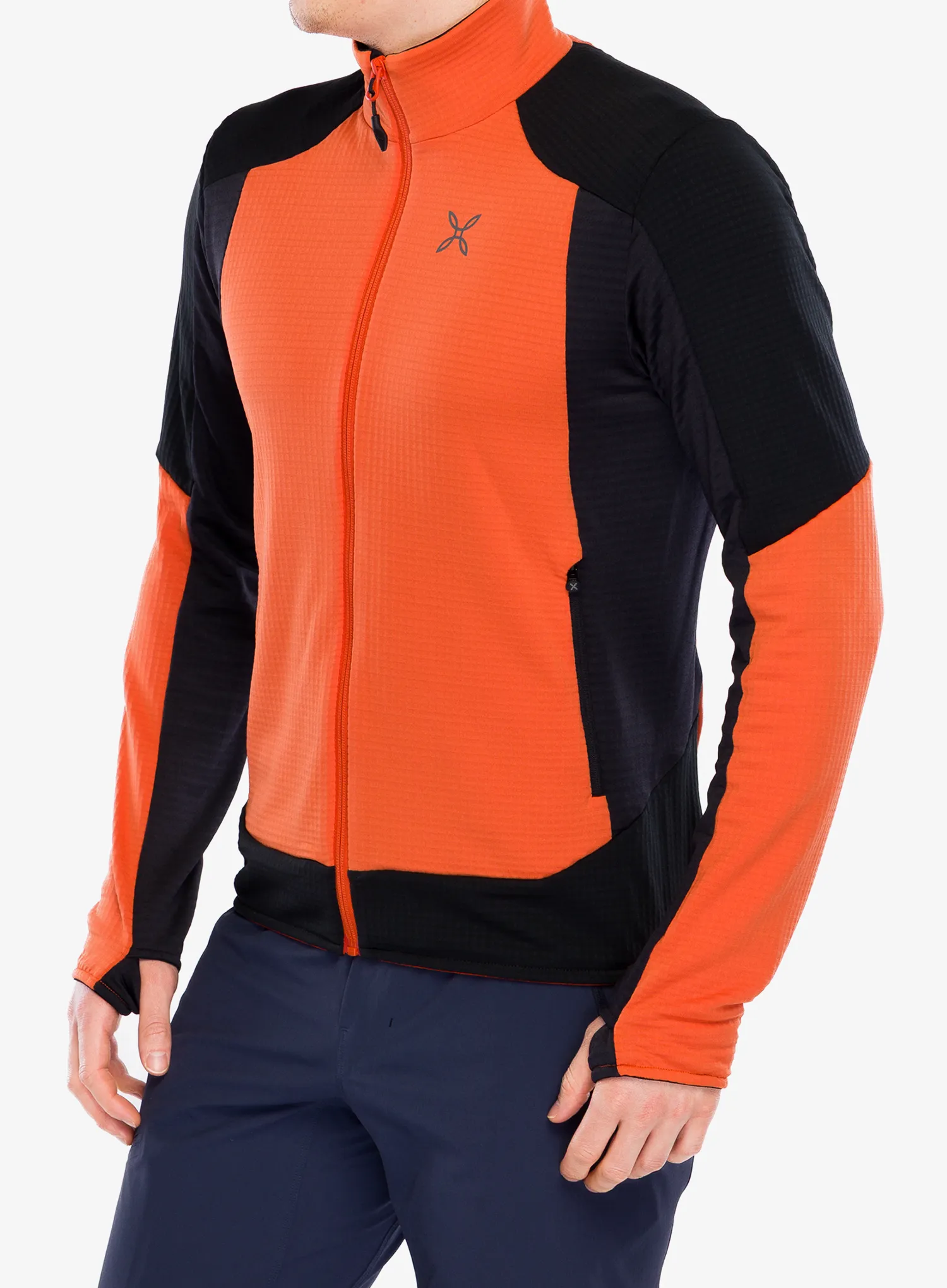 Кофта на замку Montura Stretch Color Maglia - orange/orange
