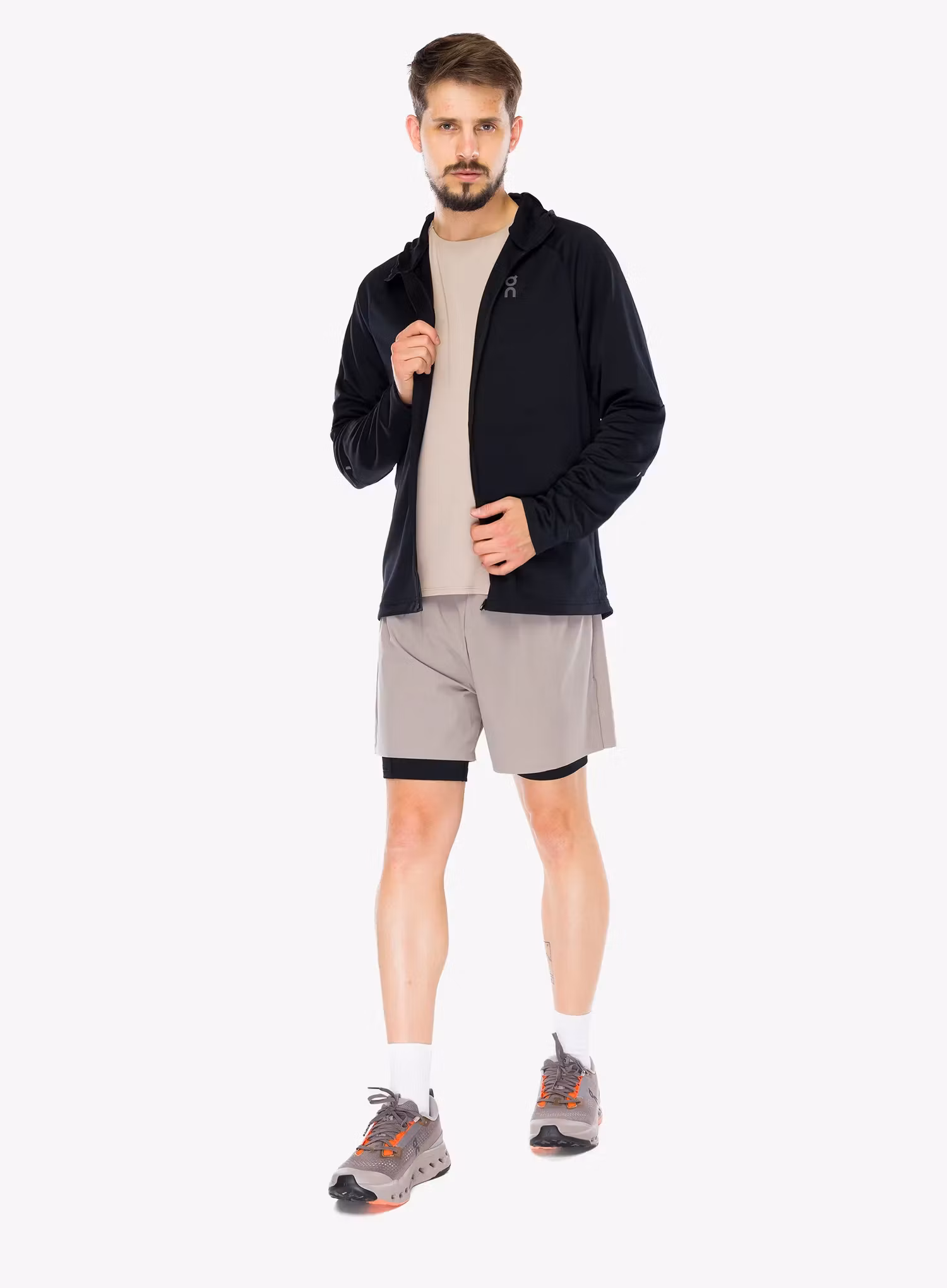 Кофта на замку On Climate Zip Hoodie - black