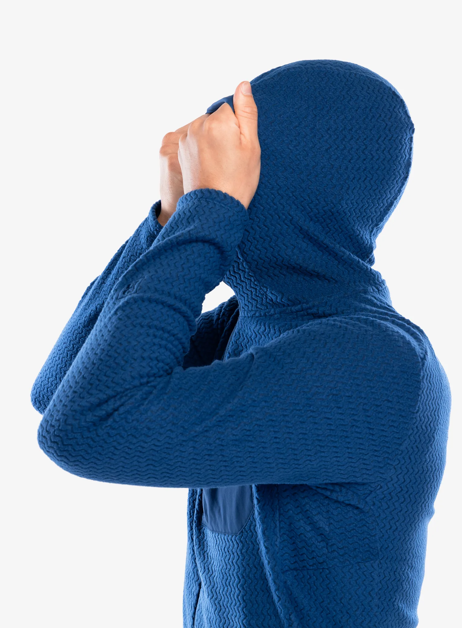 Кофта на замку Patagonia R1 Air Full-Zip Hoody - clement blue