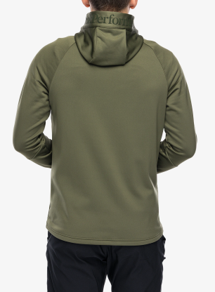 Кофта на замку Peak Performance Rider Essentials Zip Hood - pine needle/pine needle