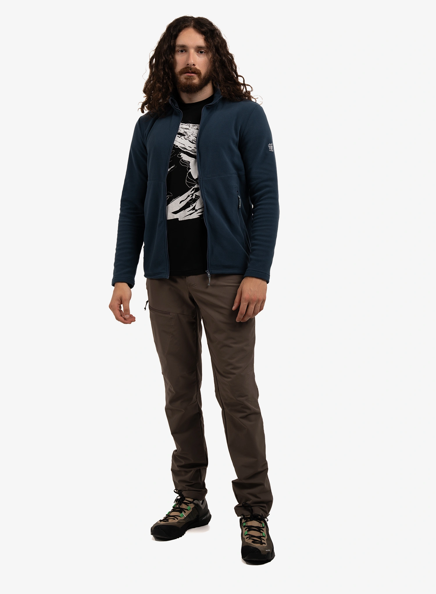 Кофта на замку Turbat Classic Fleece - midnight navy