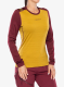 Термокофта жіноча La Sportiva Tour Long Sleeve - savana/redwood